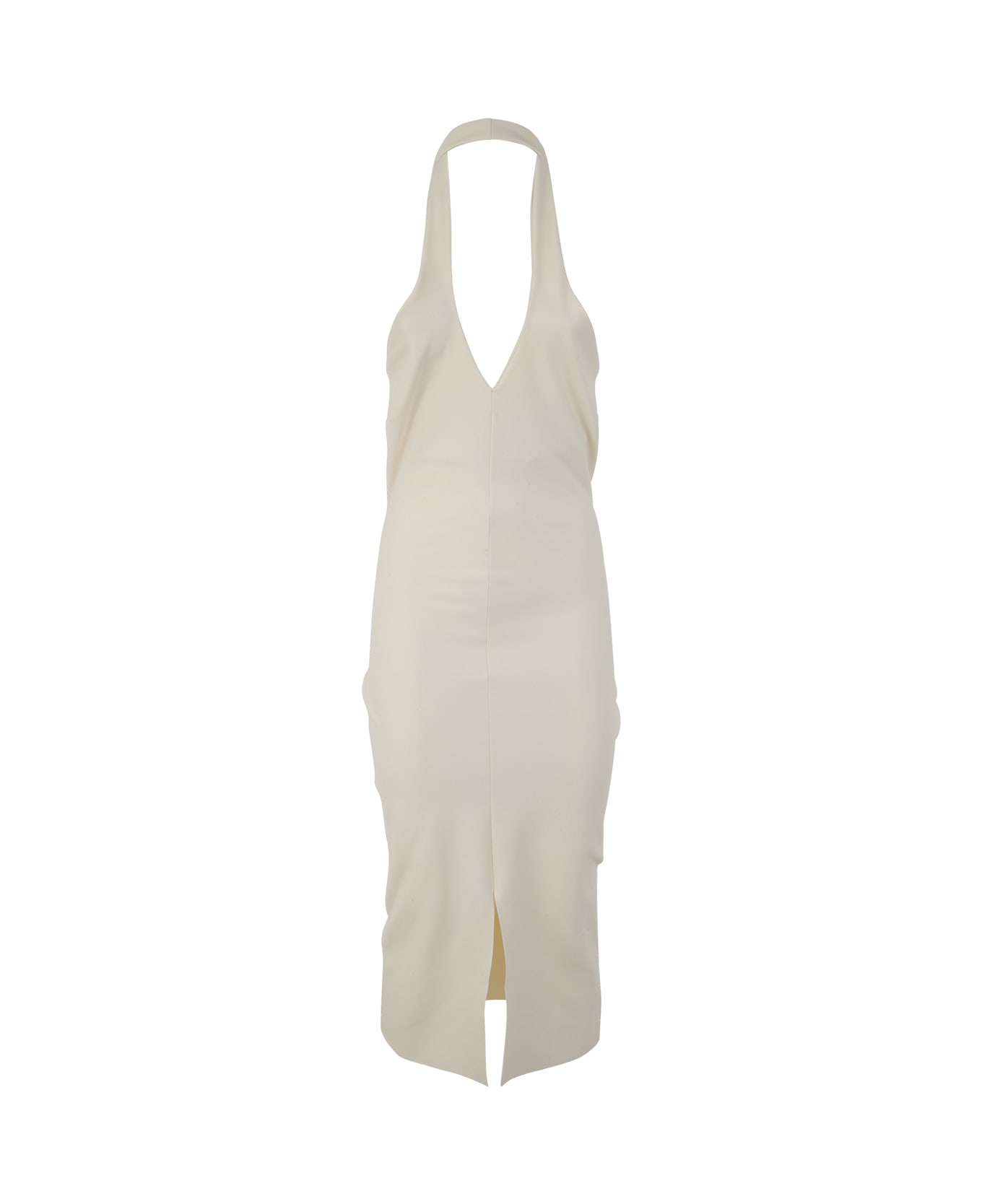 La Petit Robe Di Chiara Boni Mansur Sleeveless Dress - Cream ワンピース＆ドレス