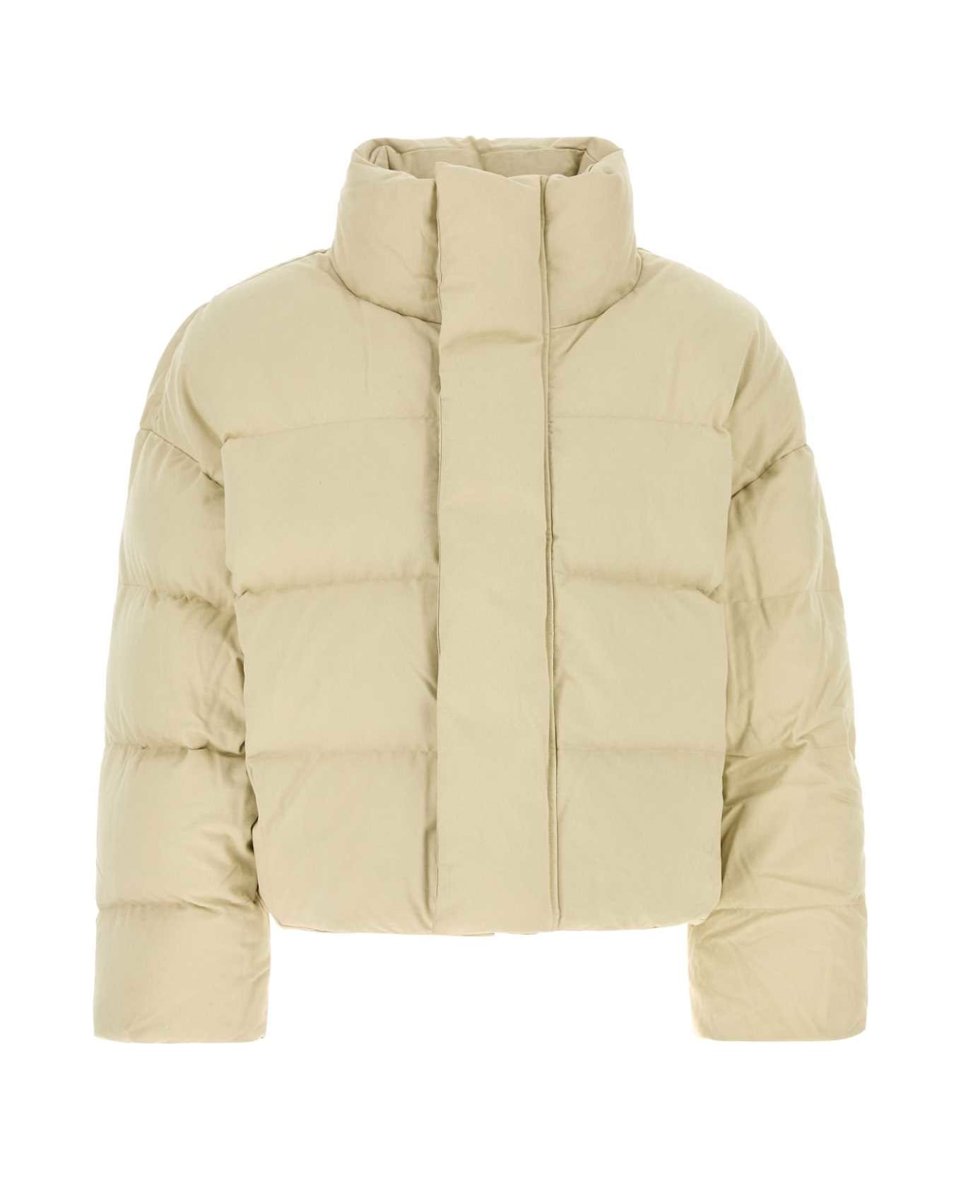 Entire Studios Sand Cotton Down Jacket - OFFWHITE