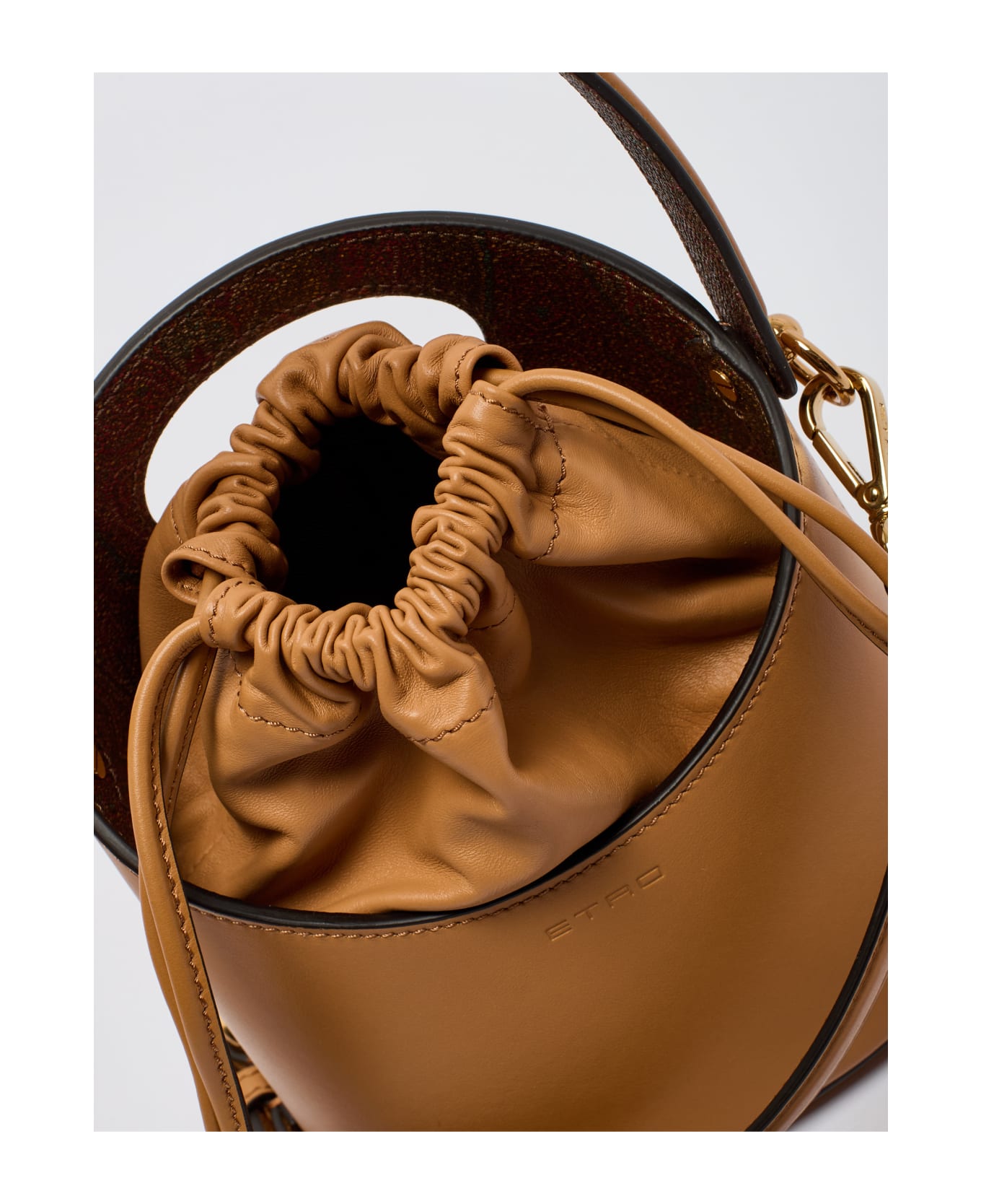 Etro Bucket Bag Shoulder Bag - CAMMELLO トートバッグ