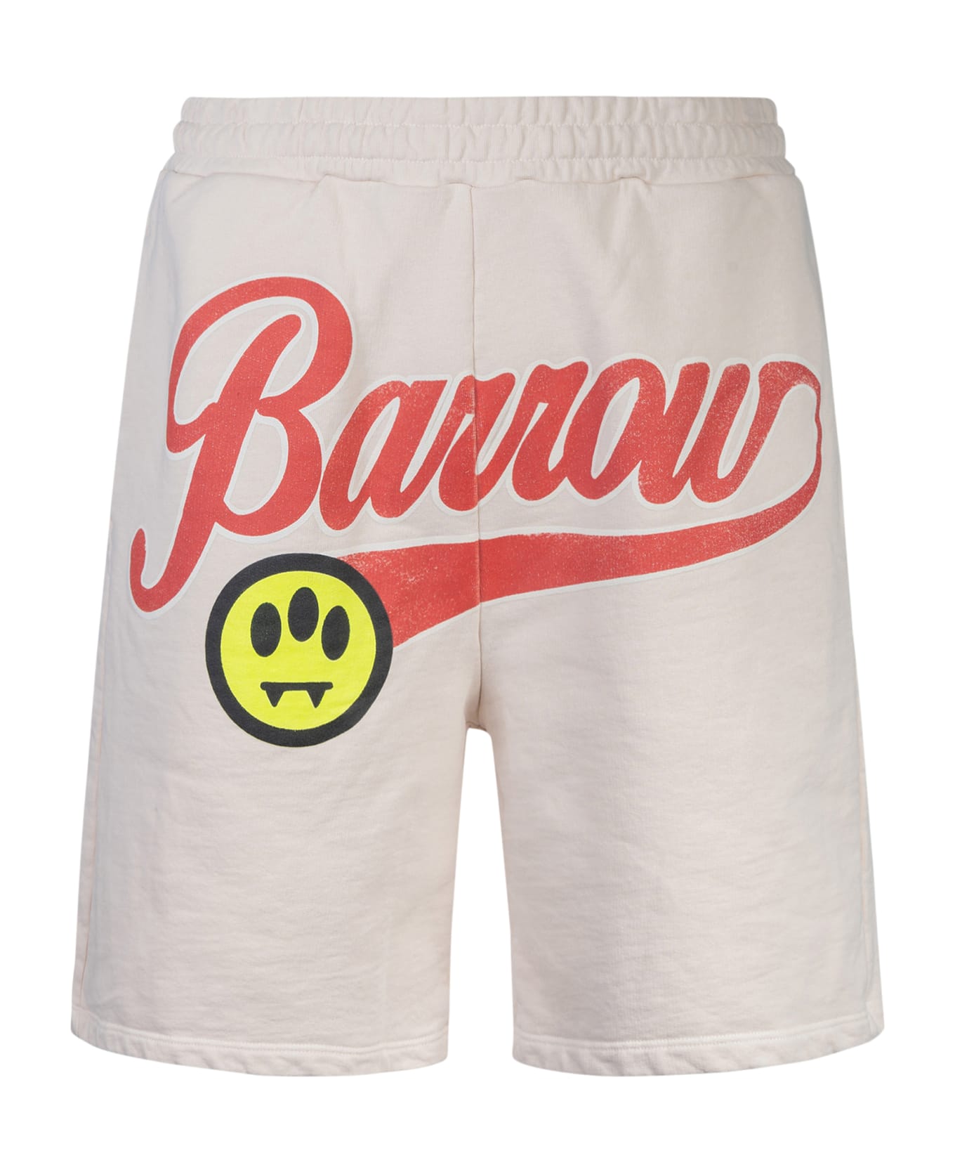 Barrow Logo Print Shorts - Turtledove