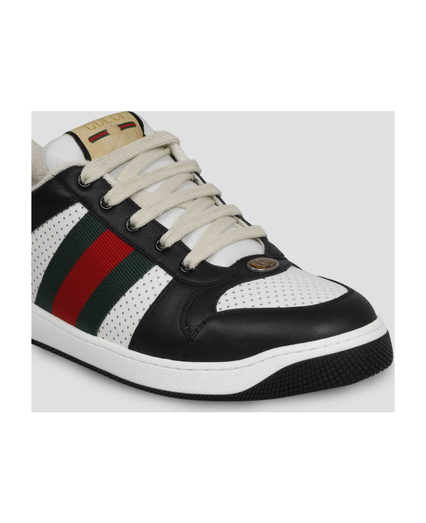 Gucci Screener Sneakers - White