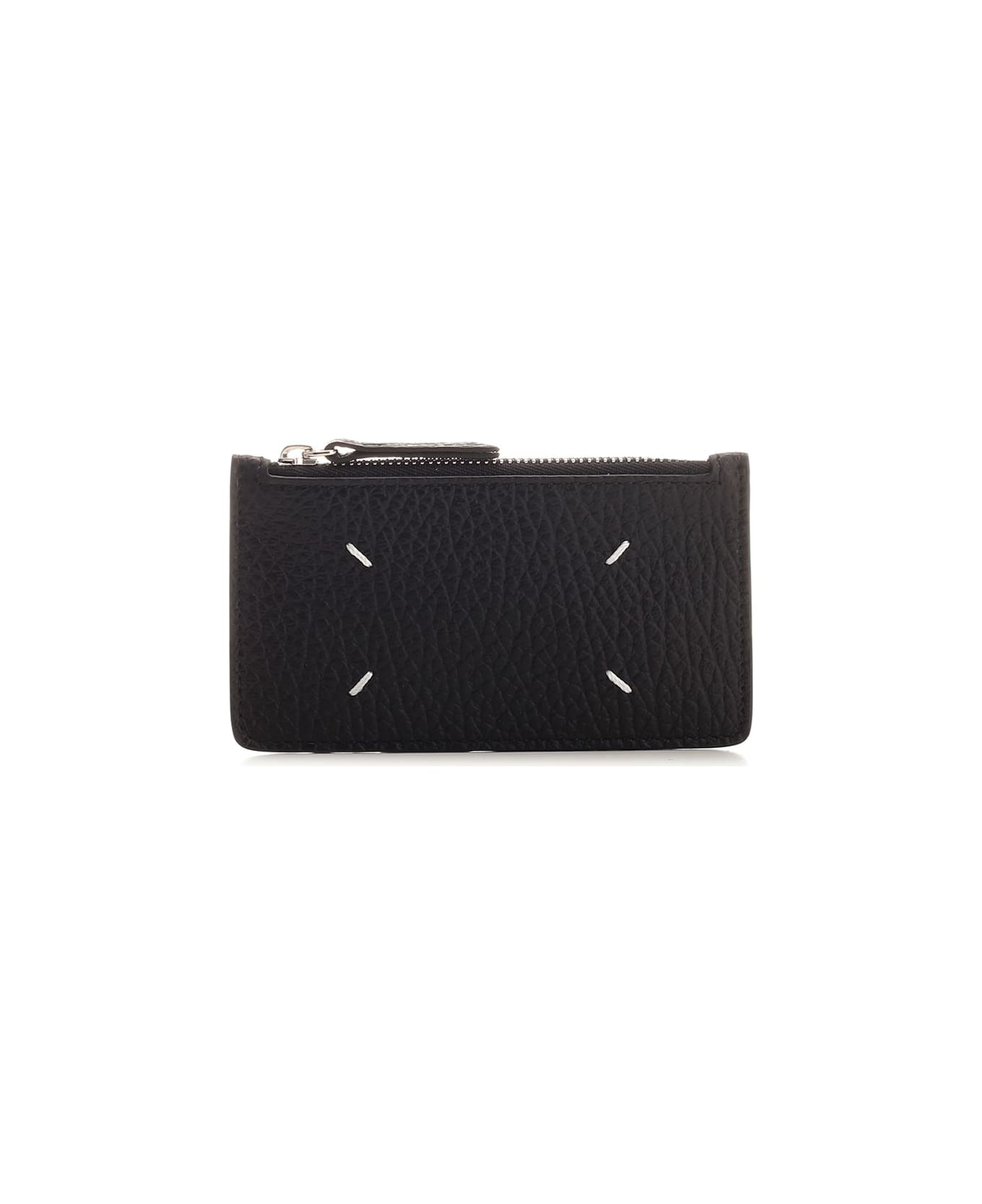 Maison Margiela "four Stitches" Card Holder - Black