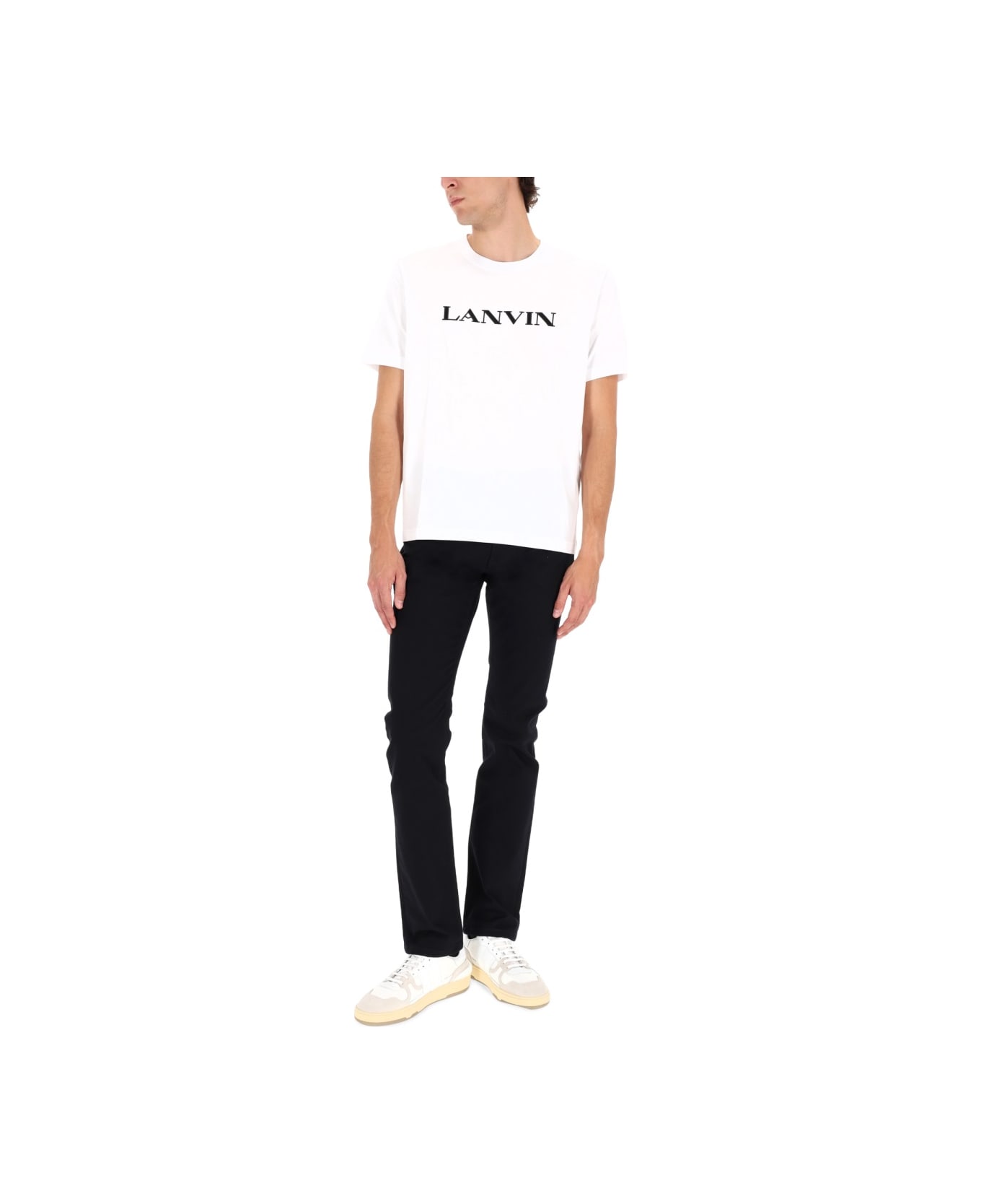 Lanvin T-shirt With Logo - white