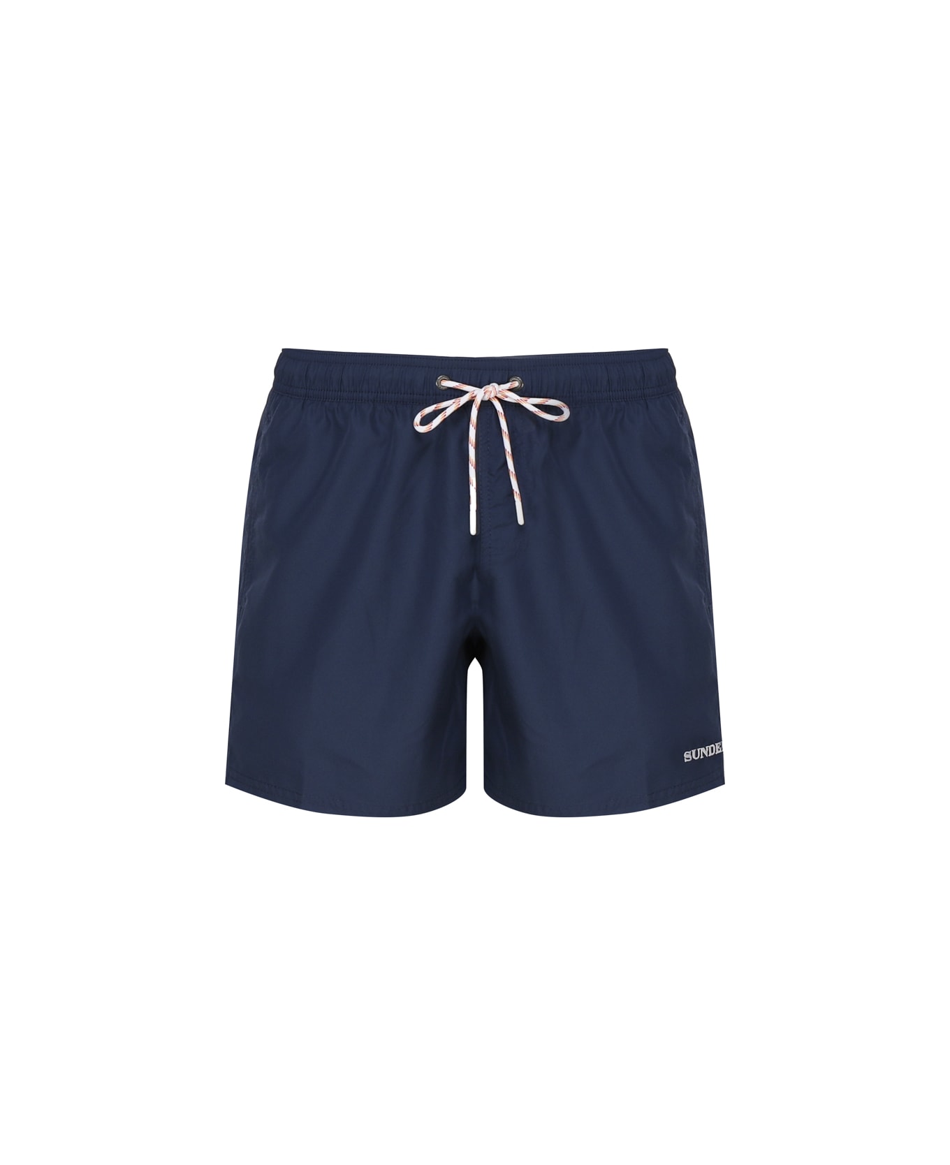 Sundek Nylon Shorts Swimsuit In Nylon - Blue