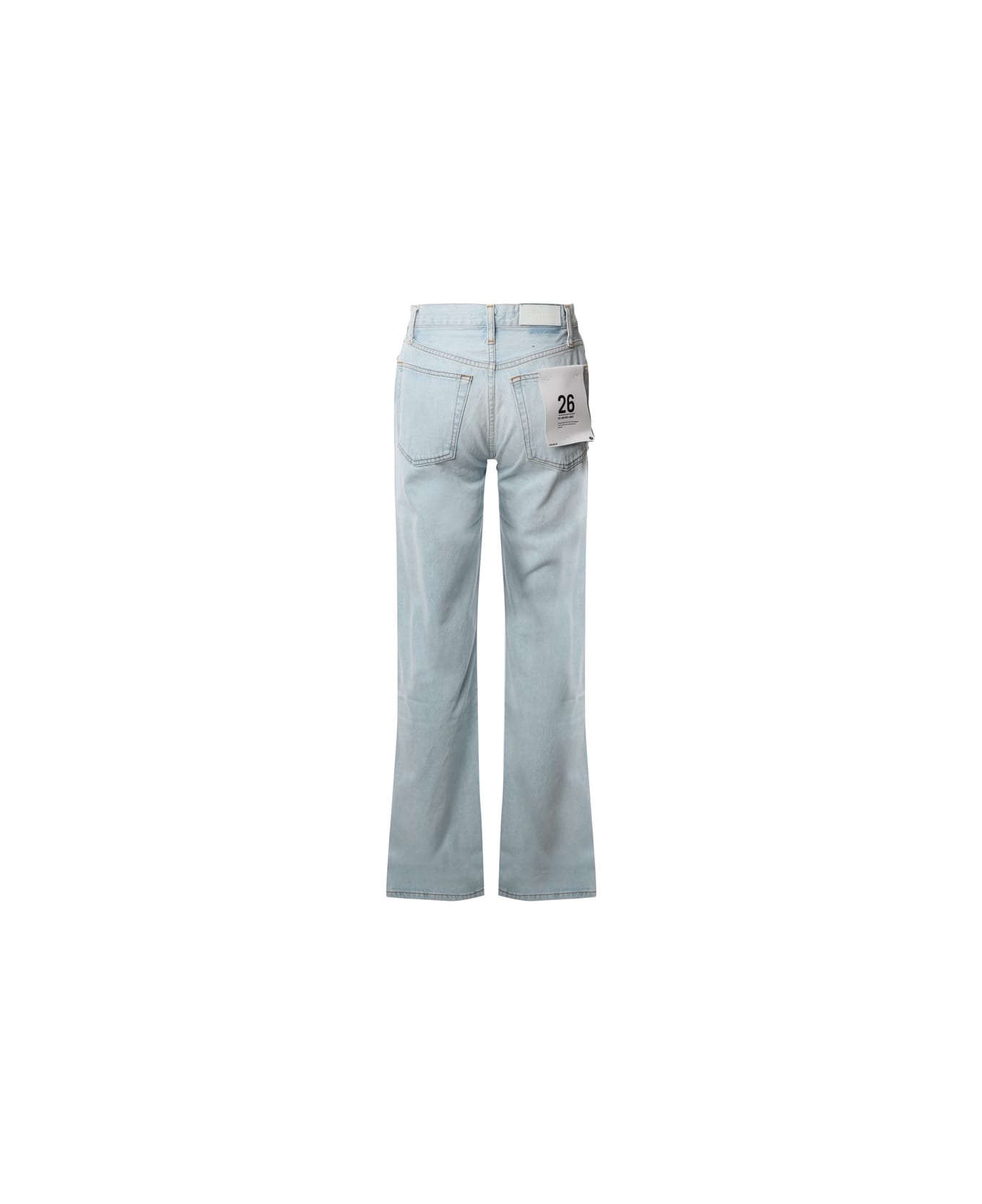 RE/DONE Regular Fit Jeans - Light blue