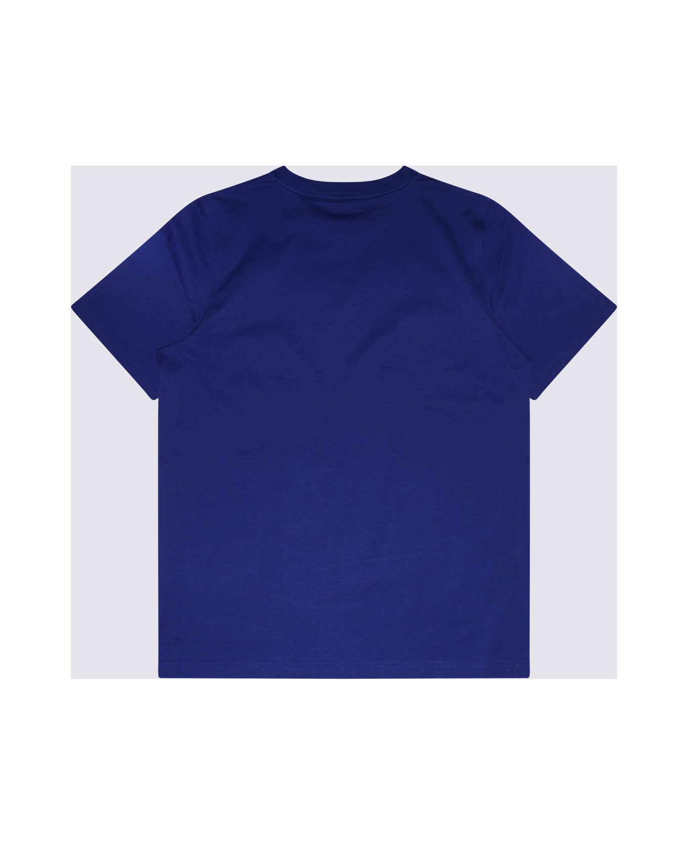 Burberry Blue Cotton T-shirt - KNIGHT