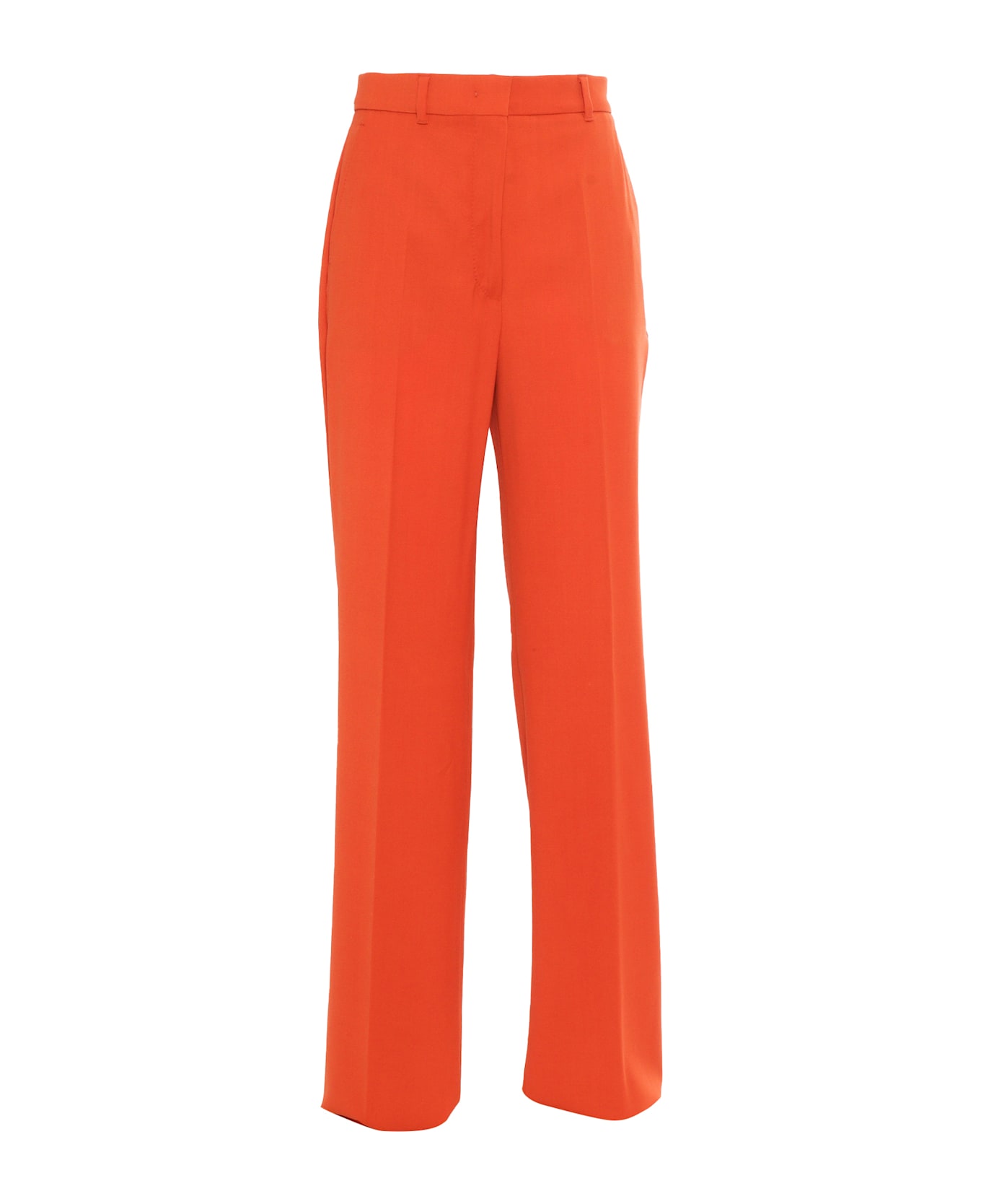 Max Mara Studio Quasar Orange Long Trouser - ORANGE