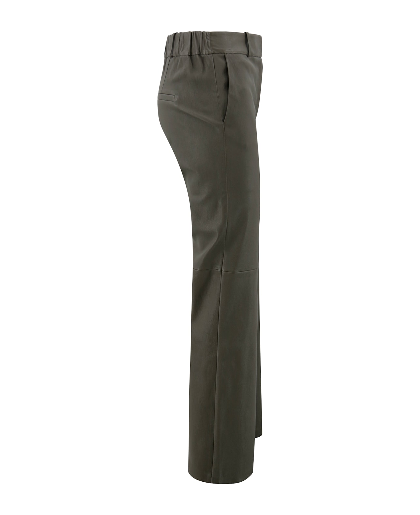 ARMA Leather Trousers - Verde scuro