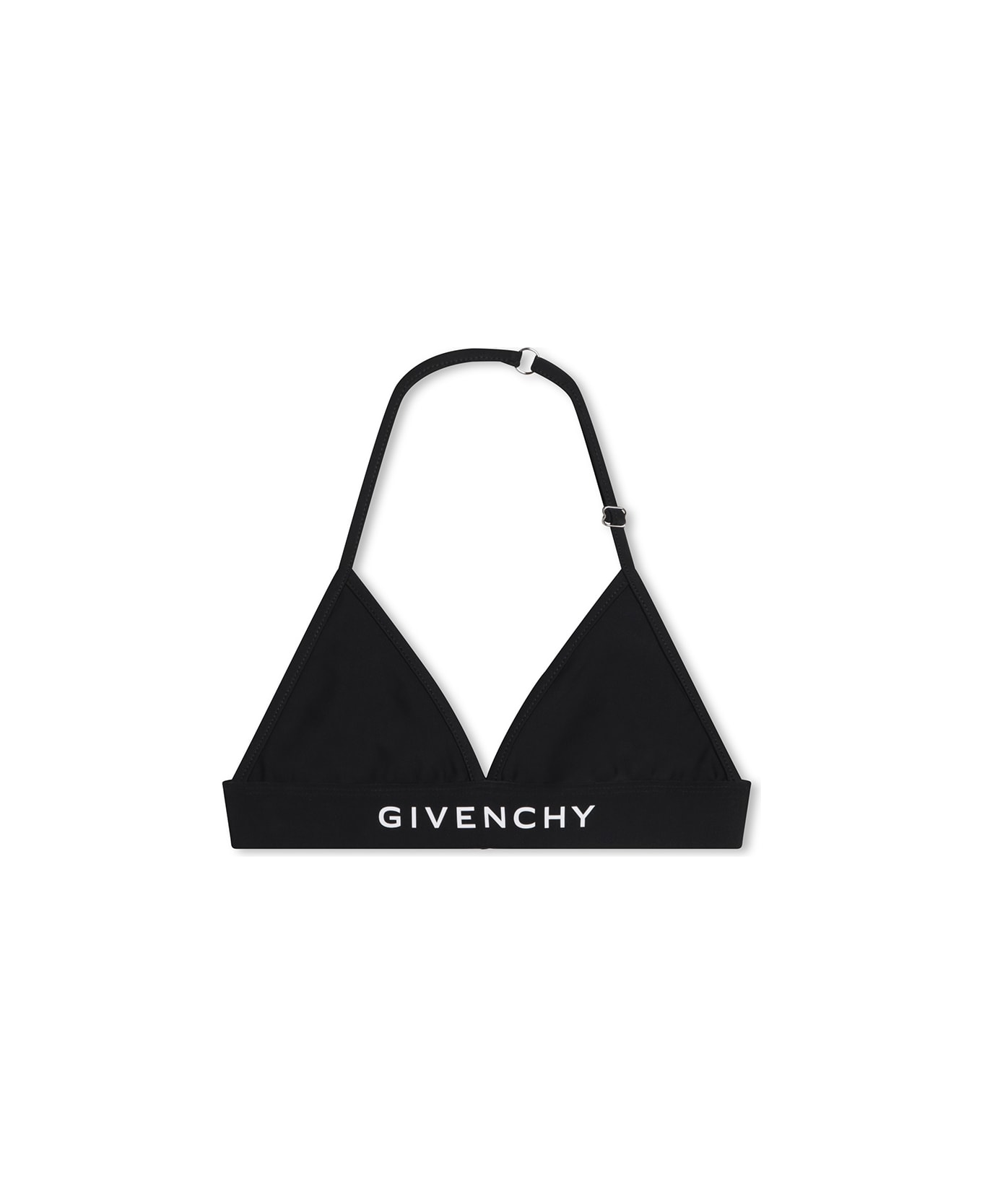 Givenchy Black Bikini With Givenchy 4g Logo - Nero