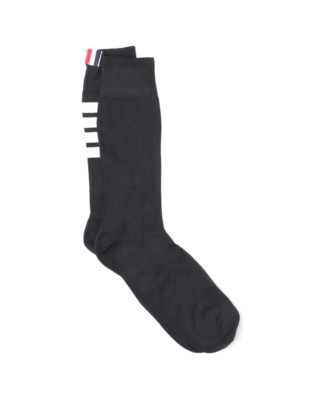 Thom Browne '4-bar' Socks - Black  