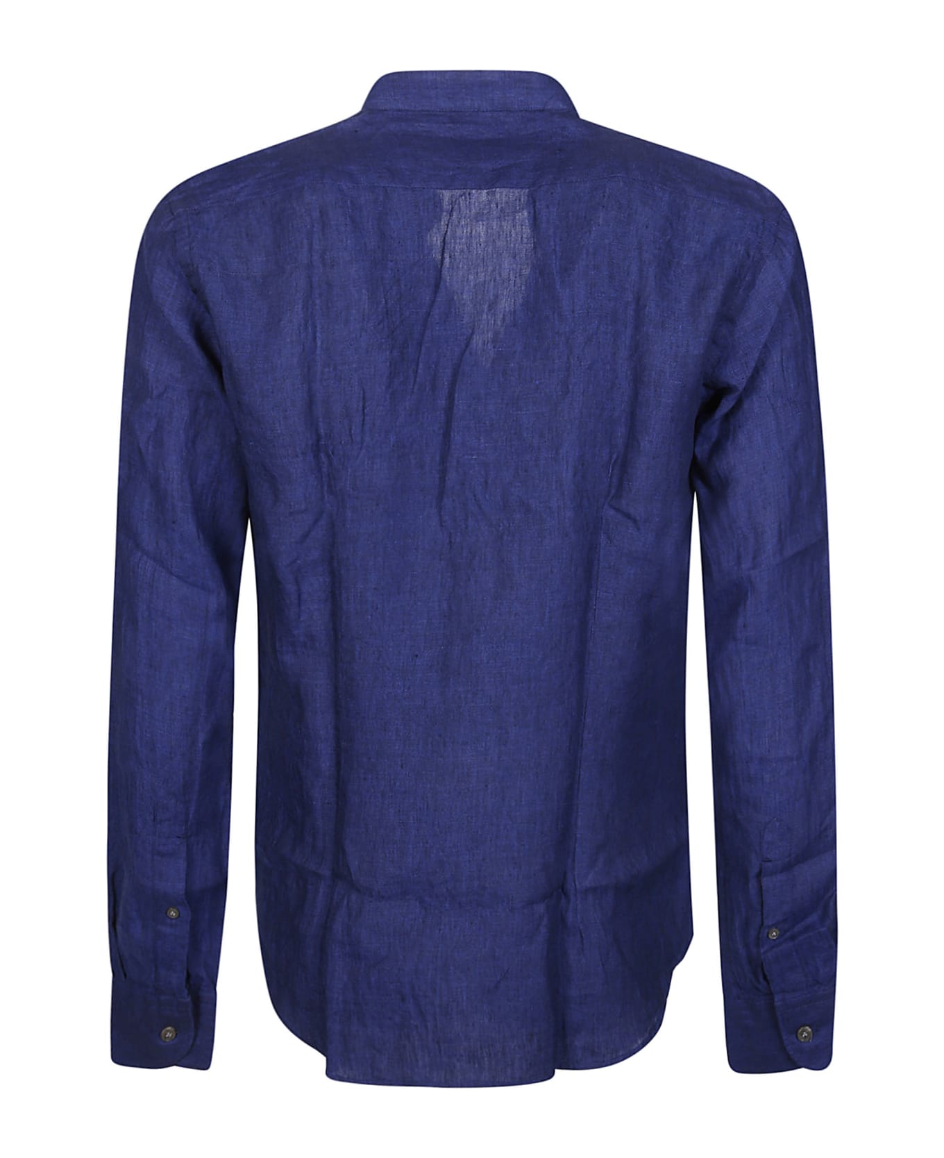Orian Long Sleeve Washed Shirt - Bluette シャツ