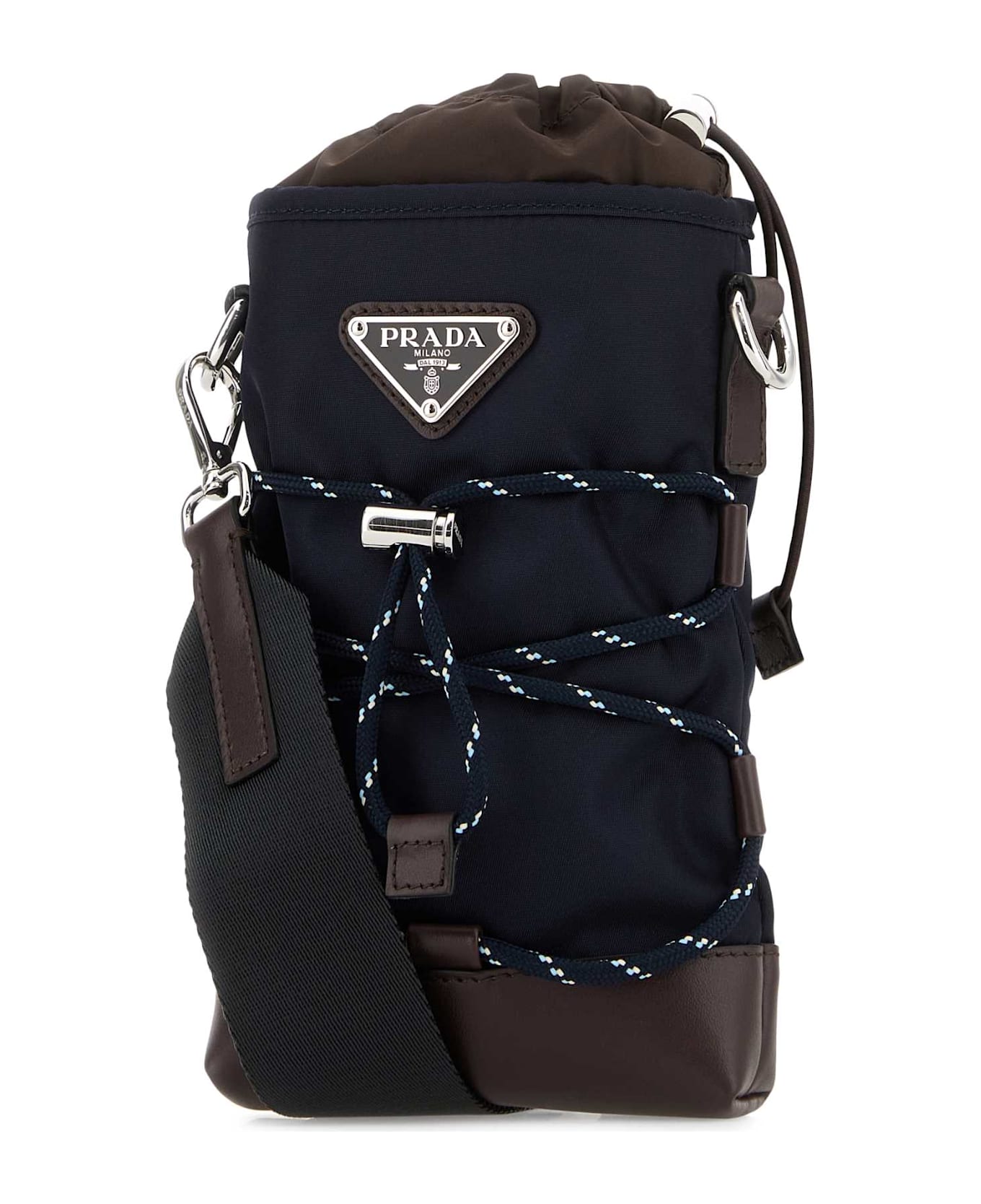 Prada Dark Blue Canvas Phone Case - BLEU