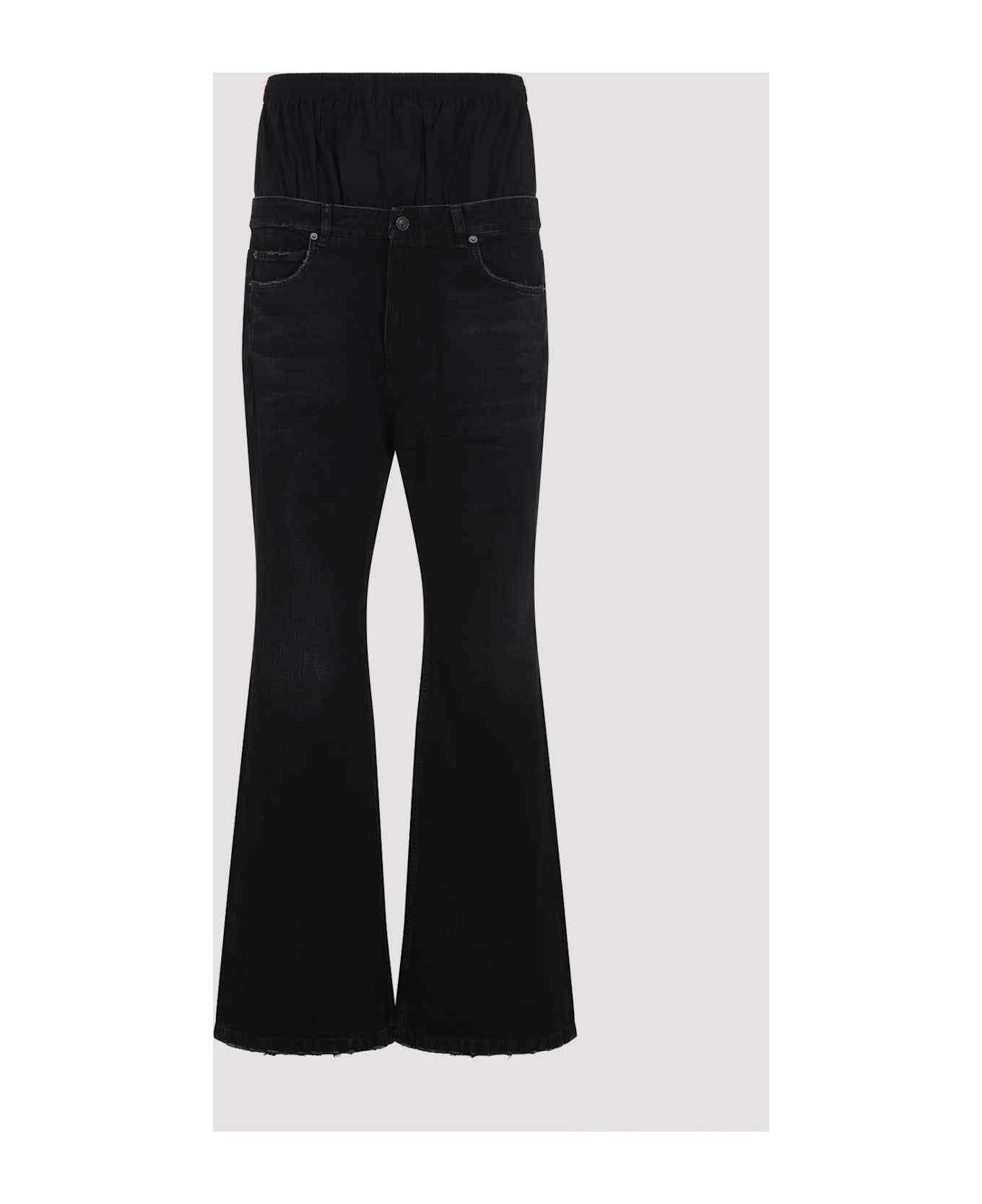 Balenciaga Black Denim Jeans - Midnight