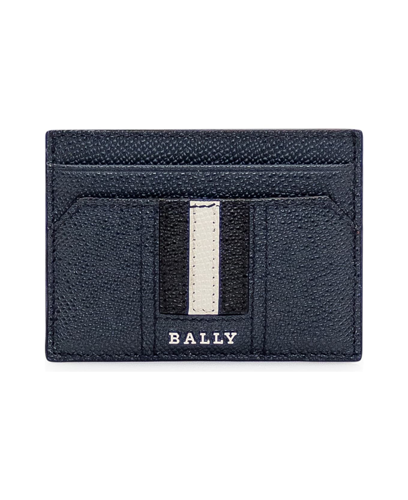 Bally Leather Card Holder - NEW BLUE 財布