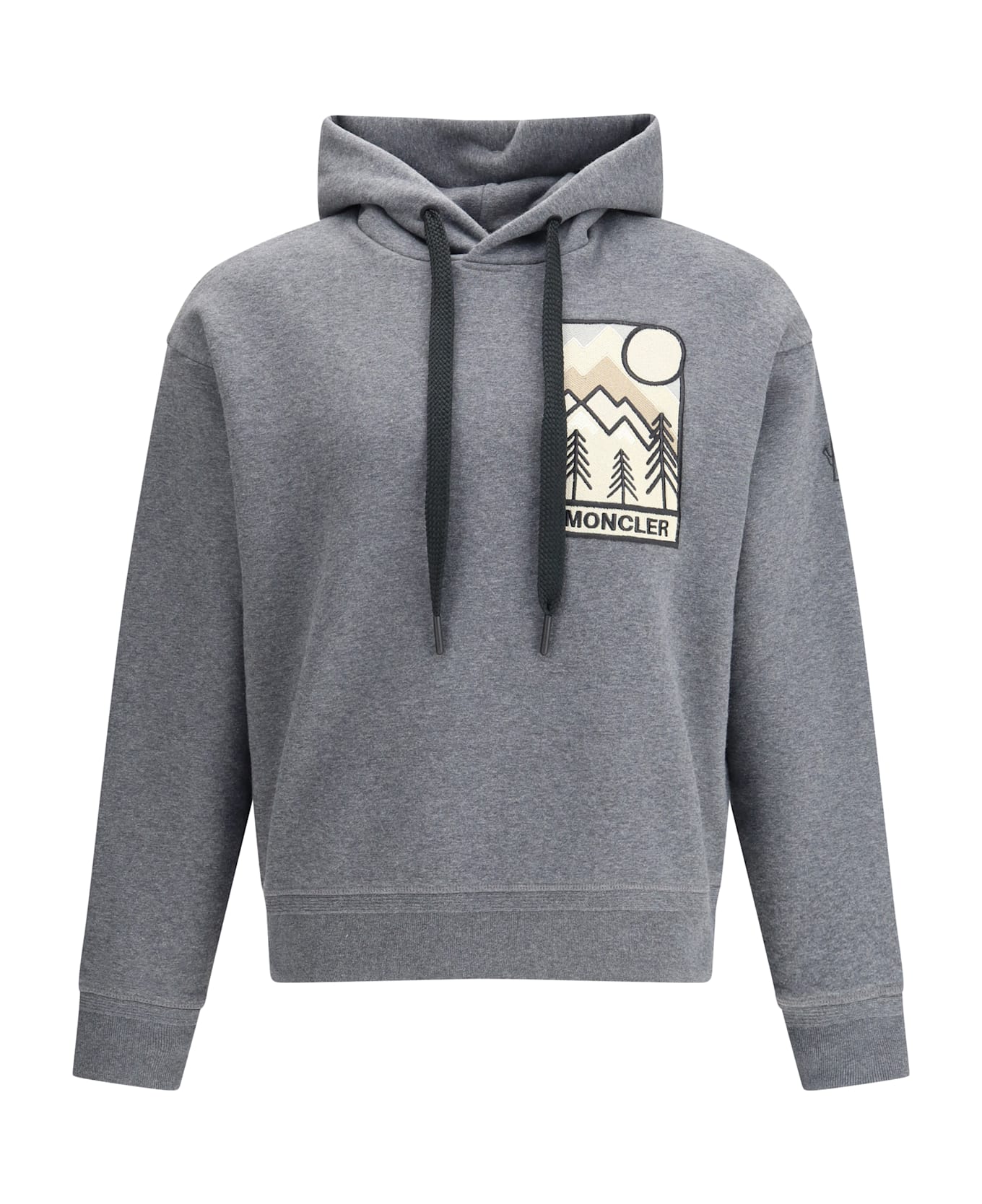 Moncler Grenoble Mountain-logo Hoodie Sweater