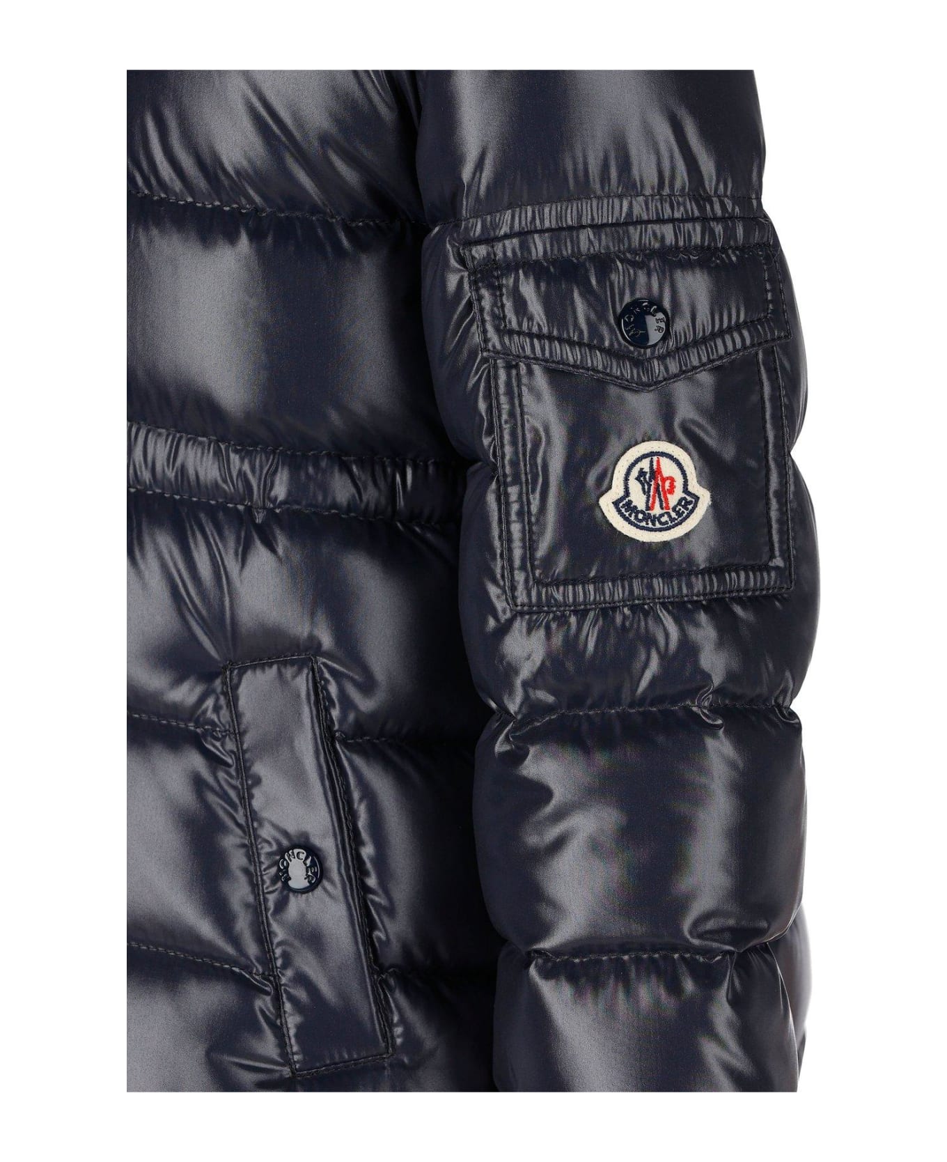 Moncler Logo-patch Hooded Padded Jacket コート＆ジャケット