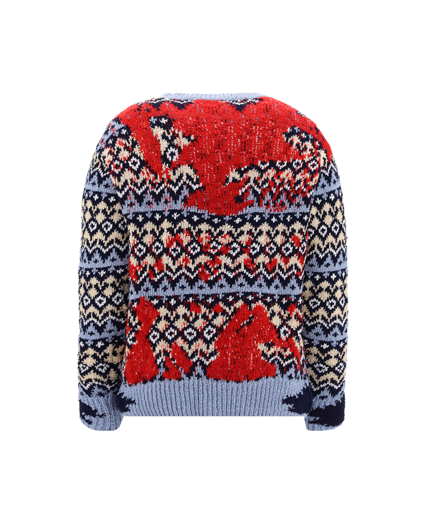 Andersson Bell Submerge Nordic Sweater - Red/navy