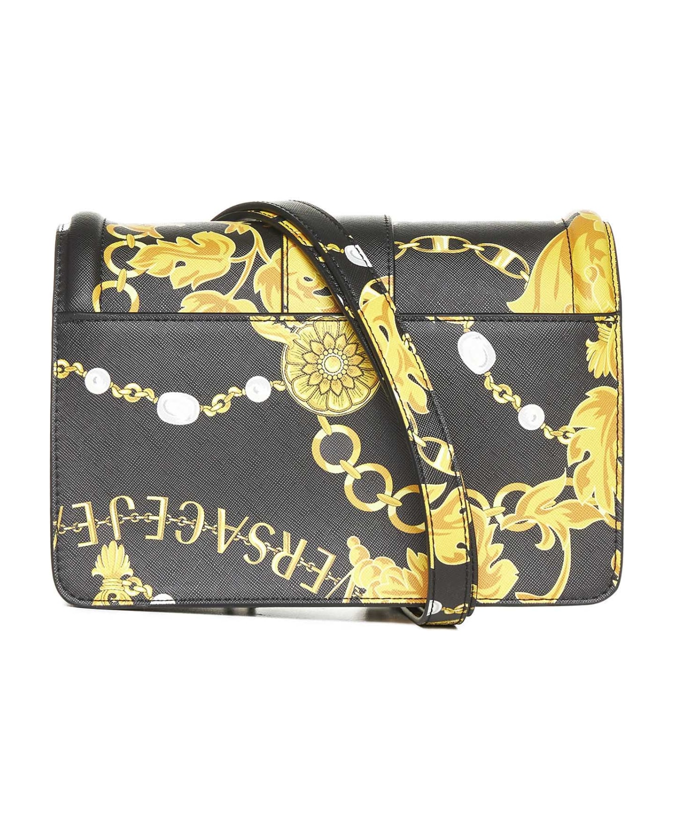Versace Jeans Couture Shoulder Bag Chain Couture 1 - Black gold