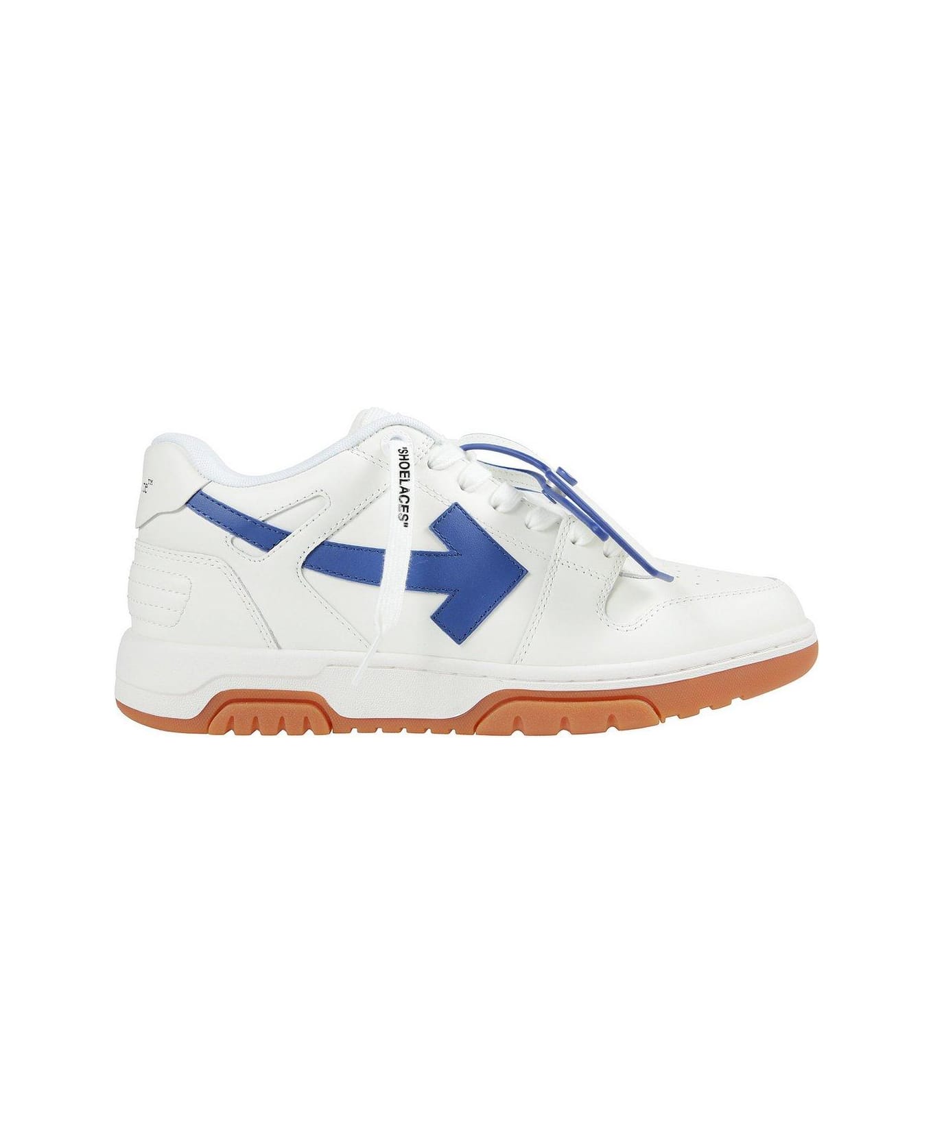 Off-White Out Of Office Lace-up Sneakers - WHITE BLU