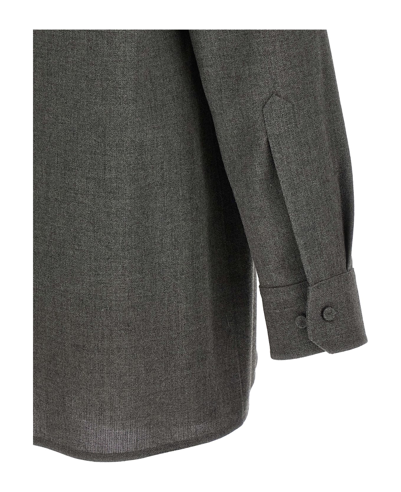 Jil Sander Canvas Shirt - Gray