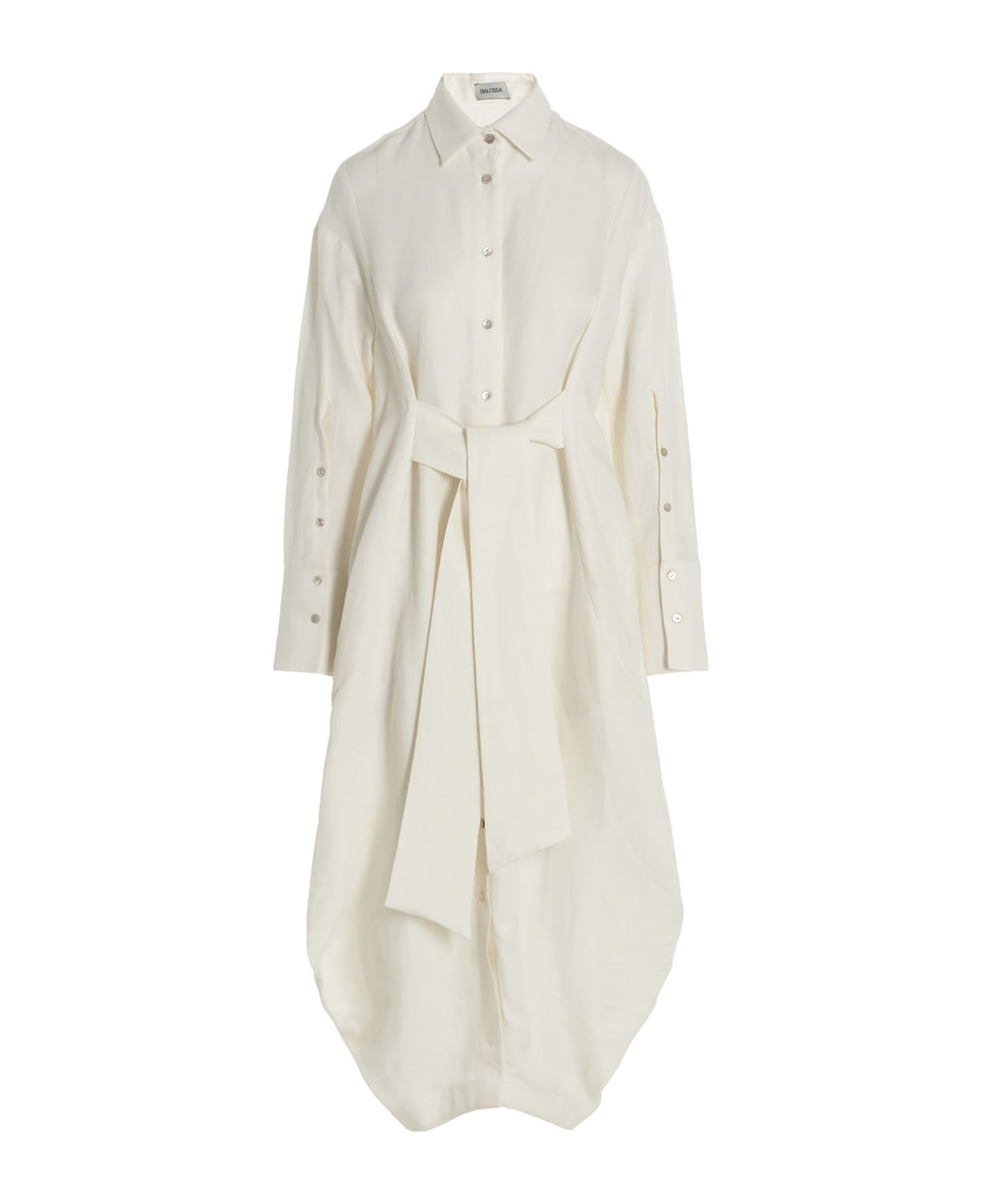 Balossa 'semira' Maxi Dress - White ワンピース＆ドレス