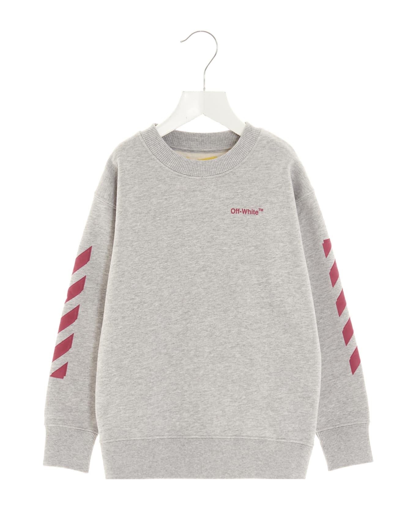 Off-White 'rubber Arrow' Sweatshirt - Gray