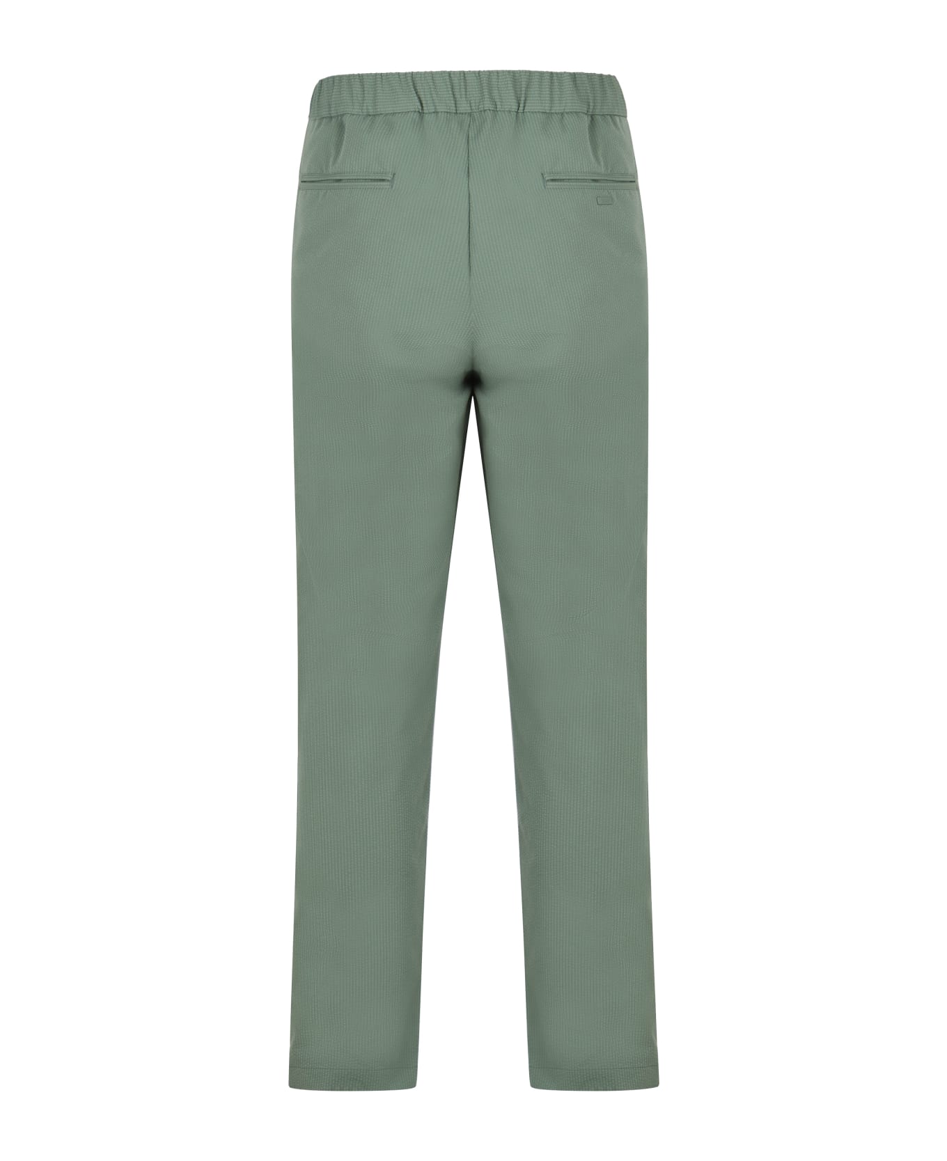 Herno Technical Fabric Pants - green