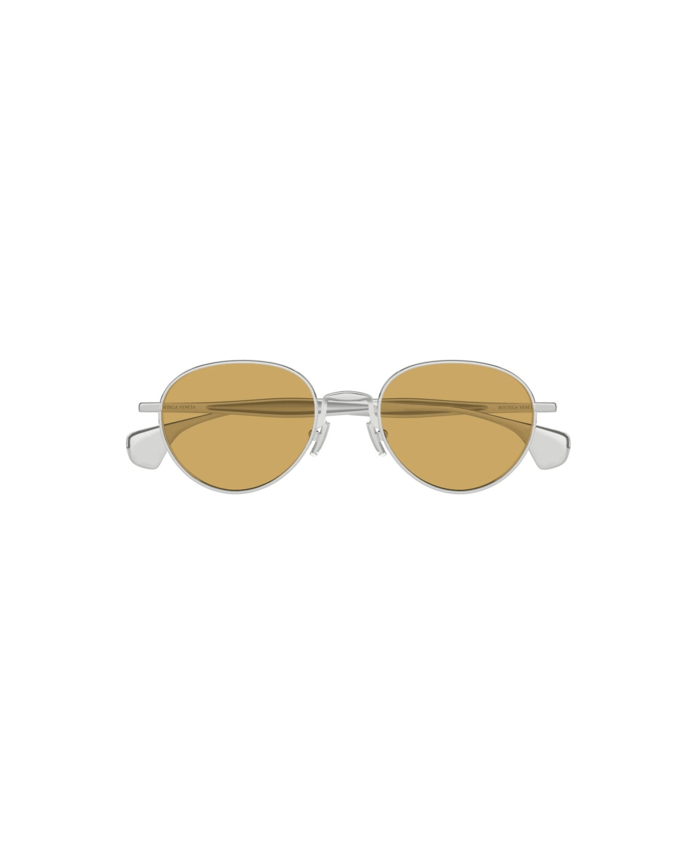 Bottega Veneta Eyewear Bv1396s-001silver-silver-brown - SILVER-SILVER-BROWN