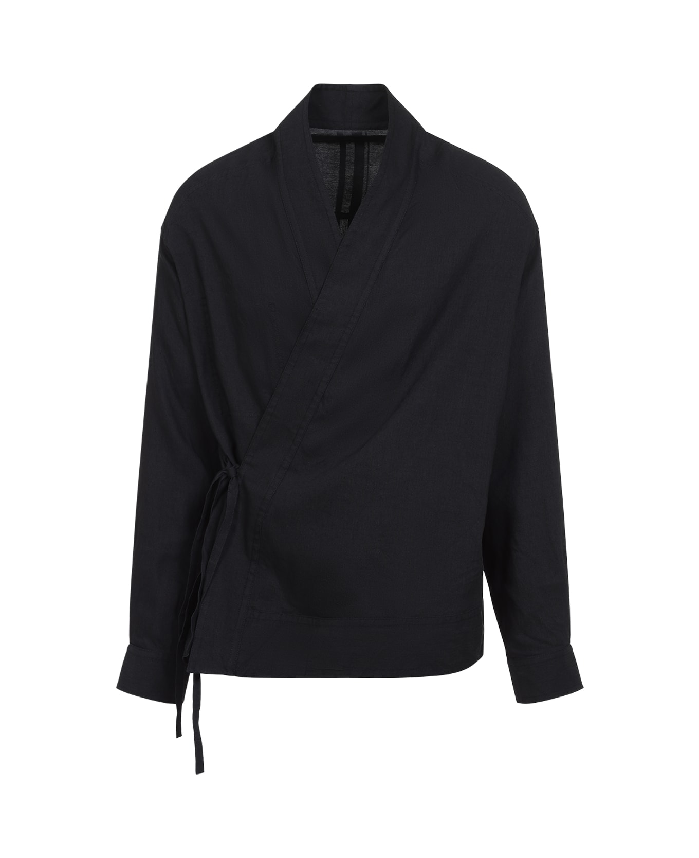 Mordecai Kimono Shirt - Black