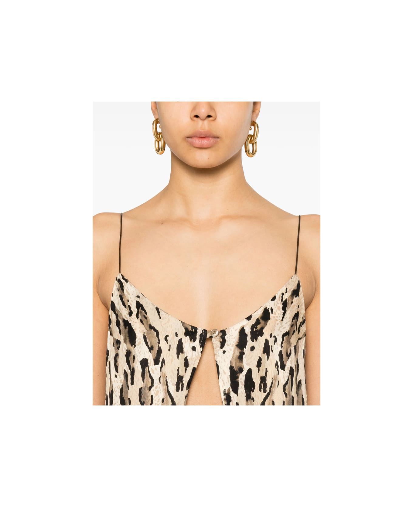 The Nina Studio Waistcoat - NEUTRALS/BLACK