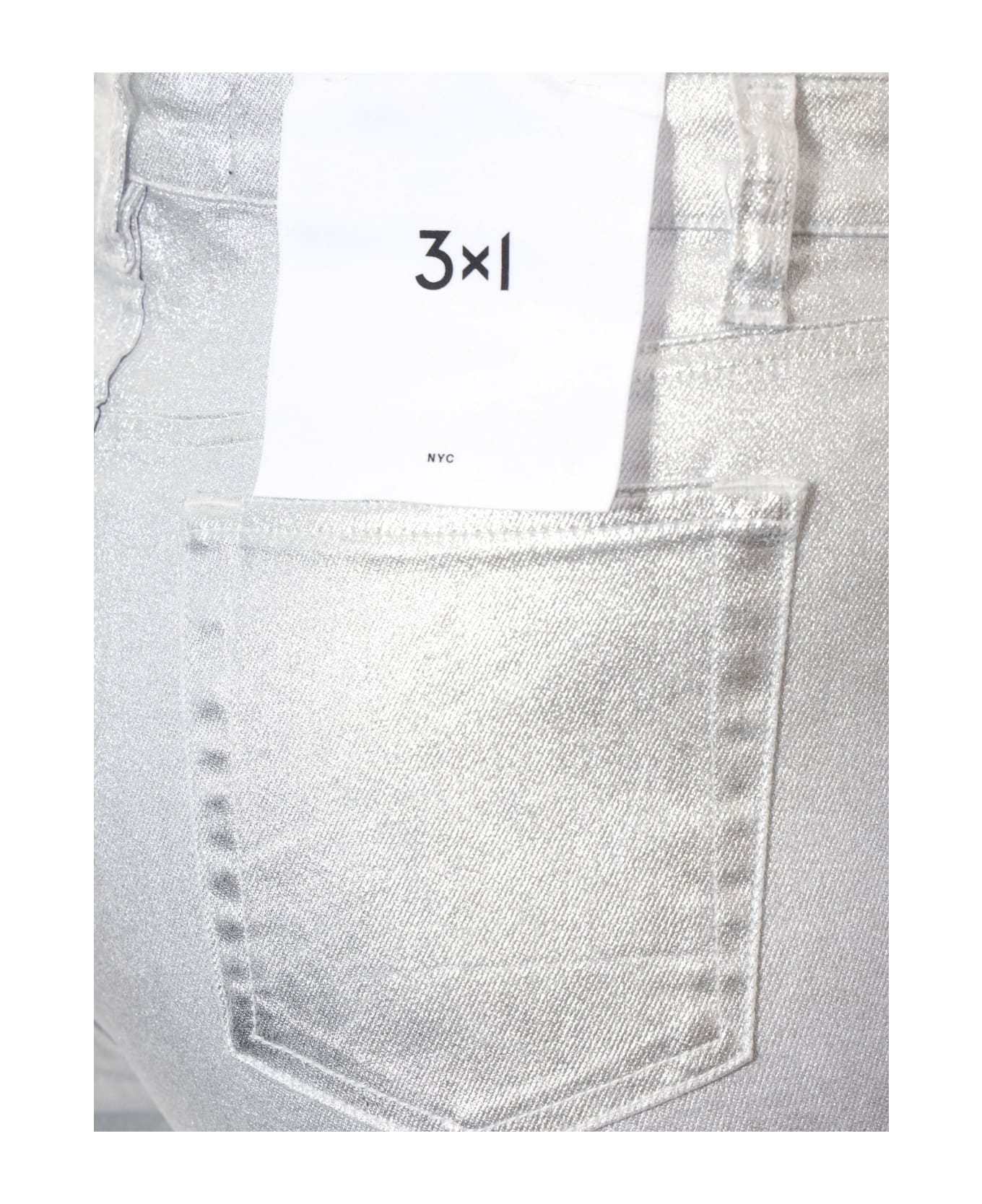 3x1 Trouser - Silver