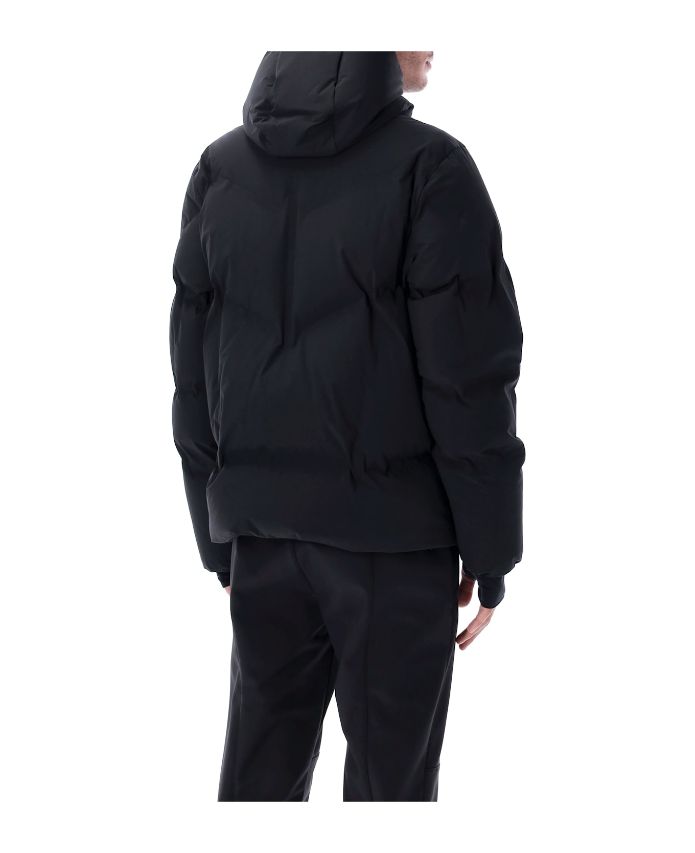 Moncler Grenoble Angren Hooded Down Ski Jacket - BLACK