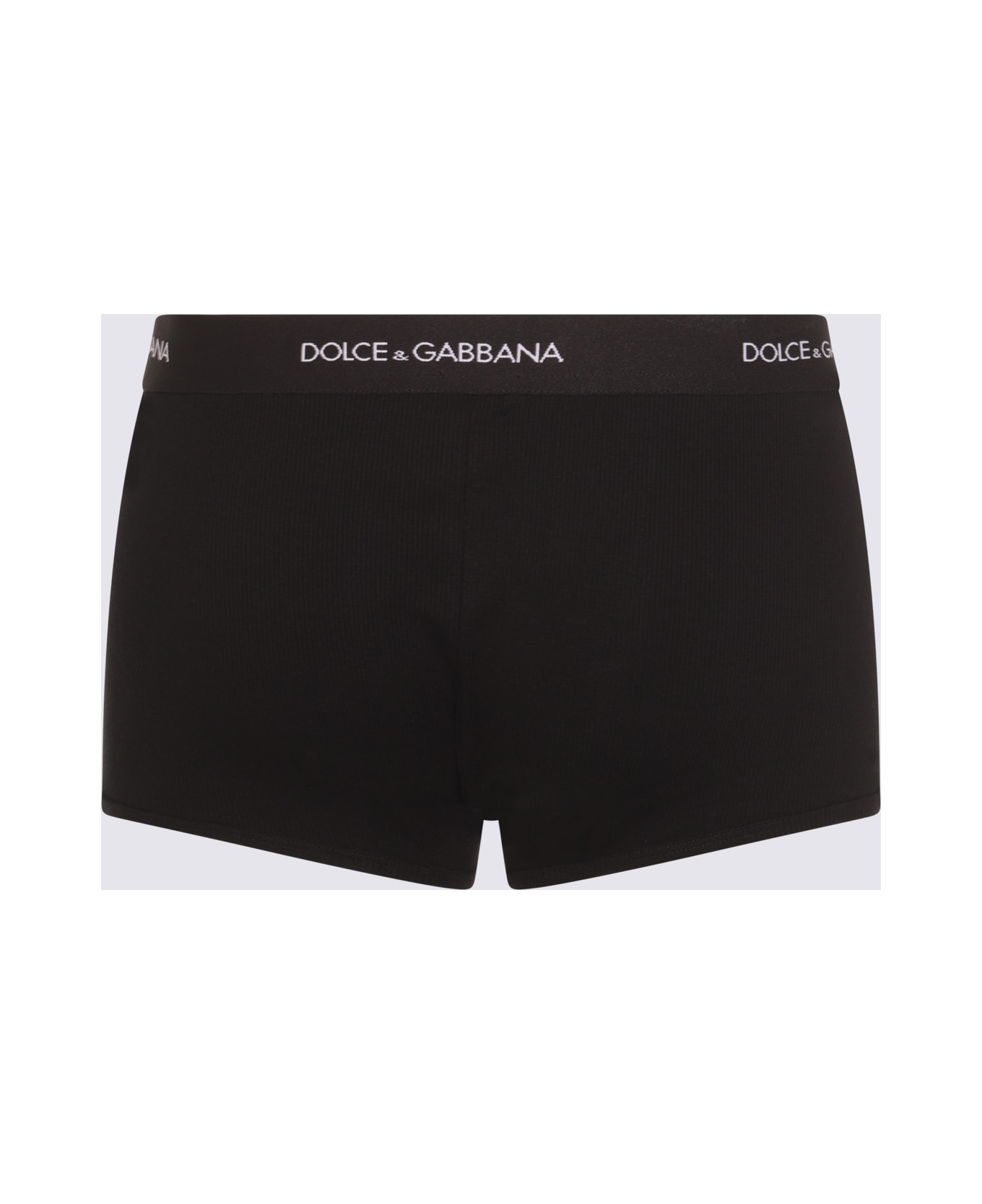 Dolce 
Gabbana Black Cotton Underwear - Black