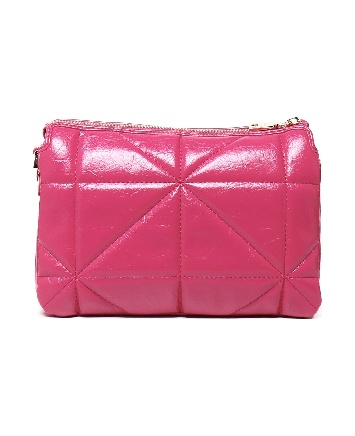 Love Moschino Geometric Shoulder Bag - Magenta