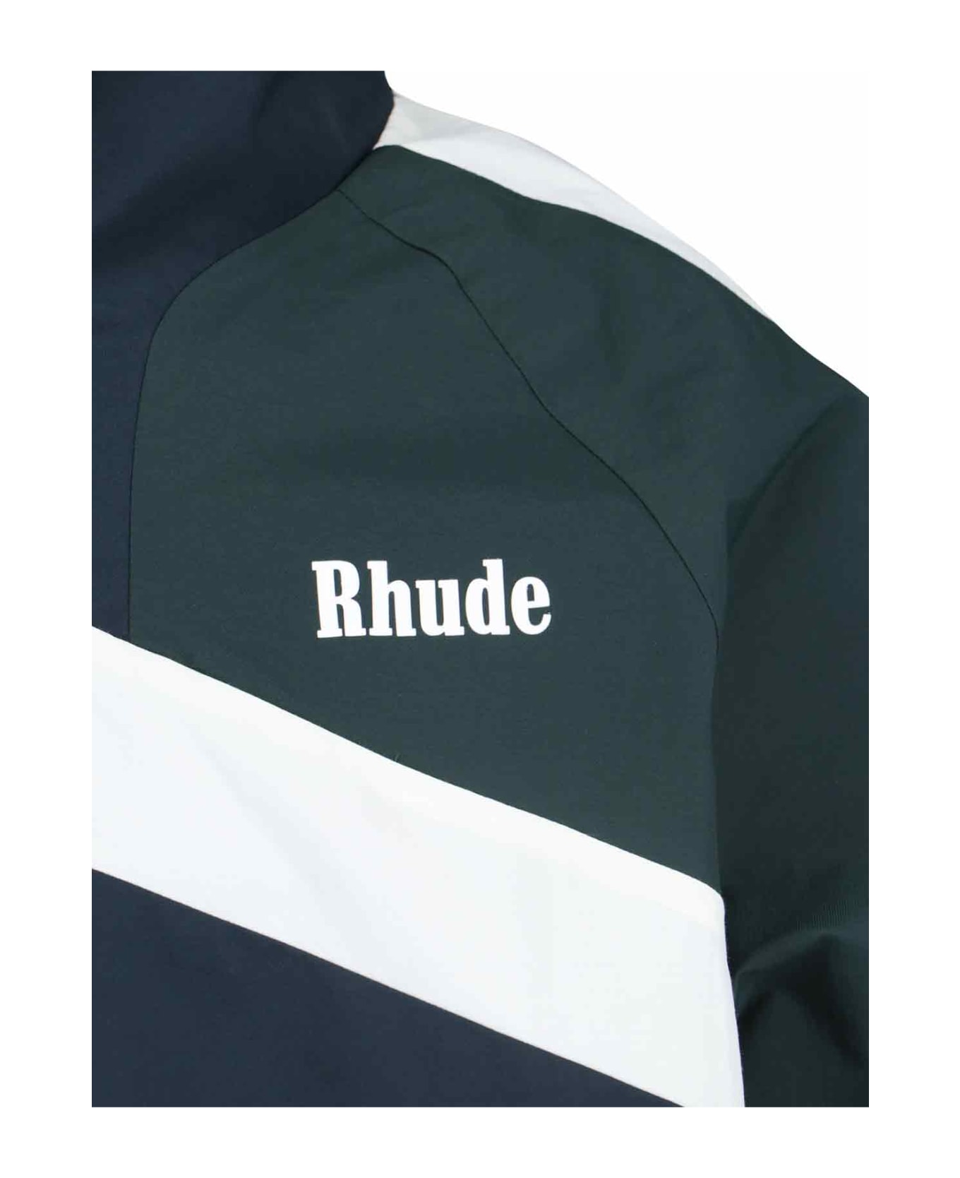 Rhude Tech Jacket "motorsport Track" - Green