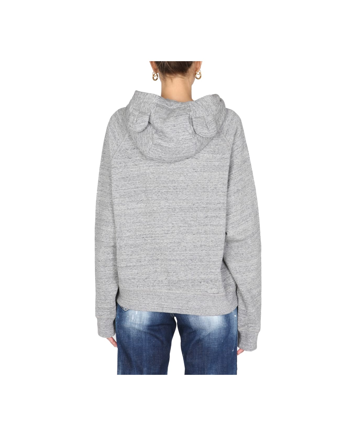 Dsquared2 Hoodie - GREY フリース