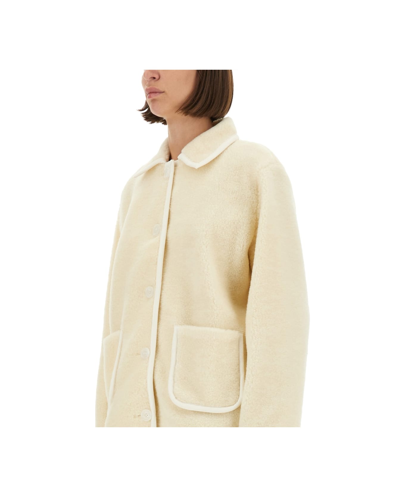 A.P.C. Blouson Jacket "estelle" - IVORY