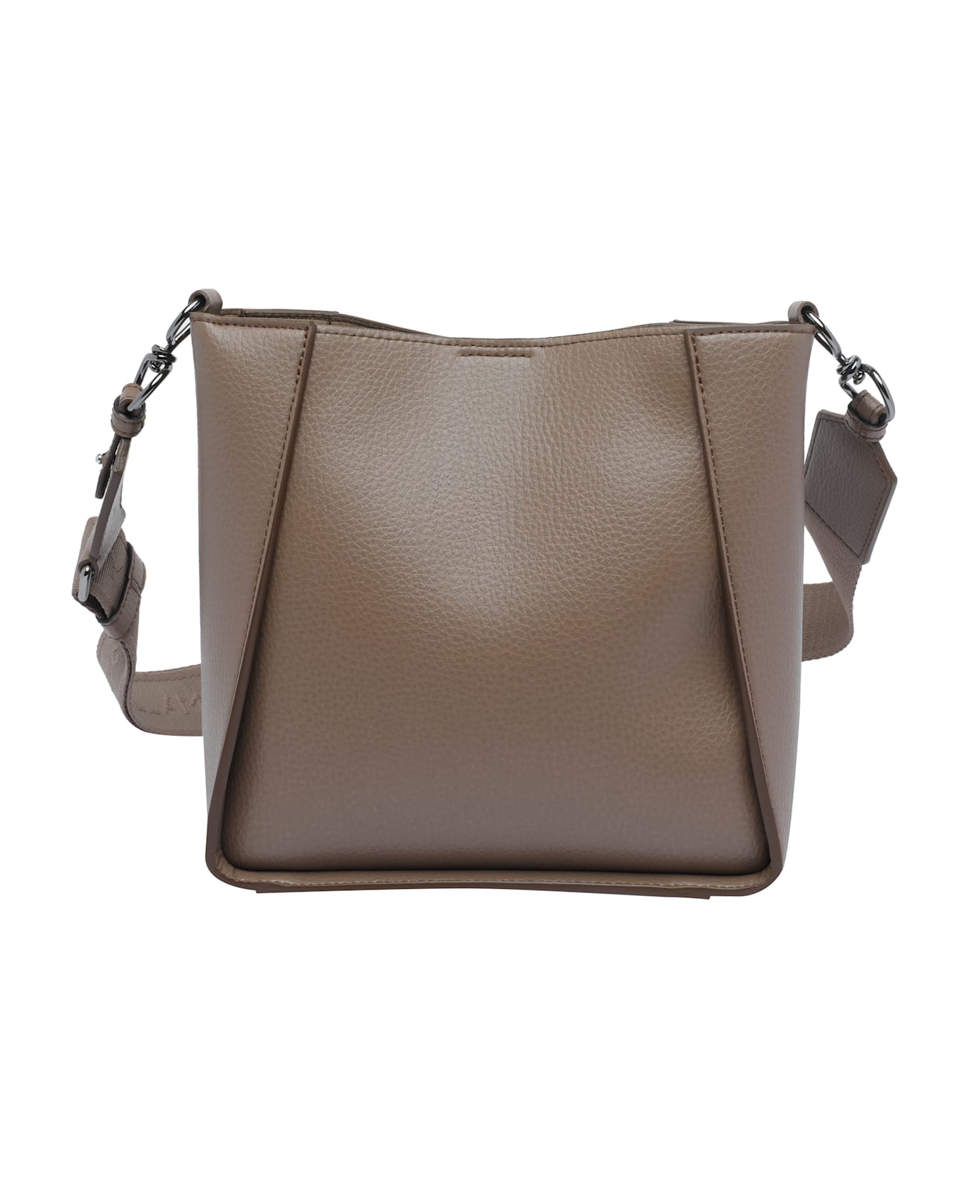 Stella McCartney Squared Logo Crossbody Bag - Brown