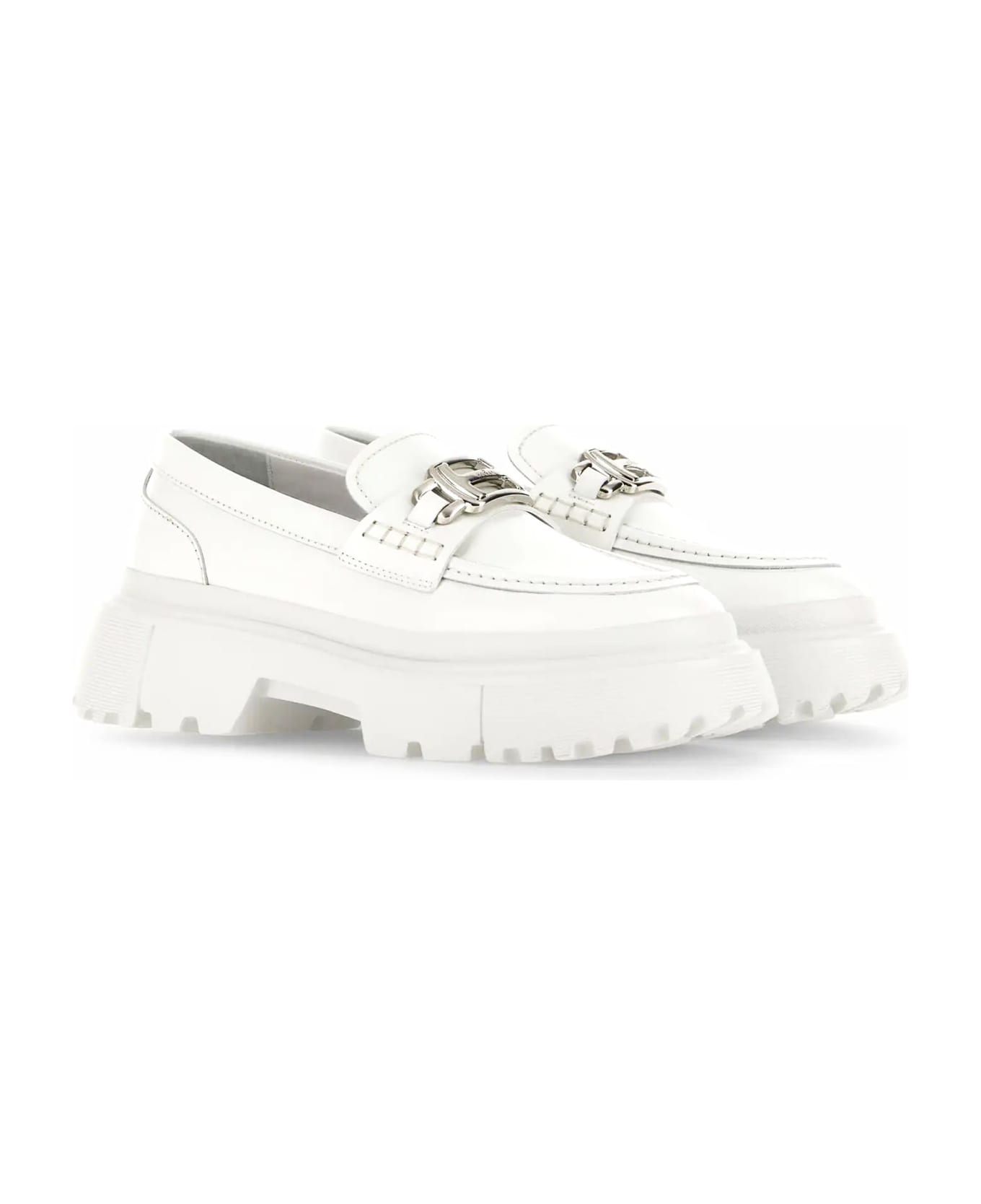 Hogan H629 Loafers - White