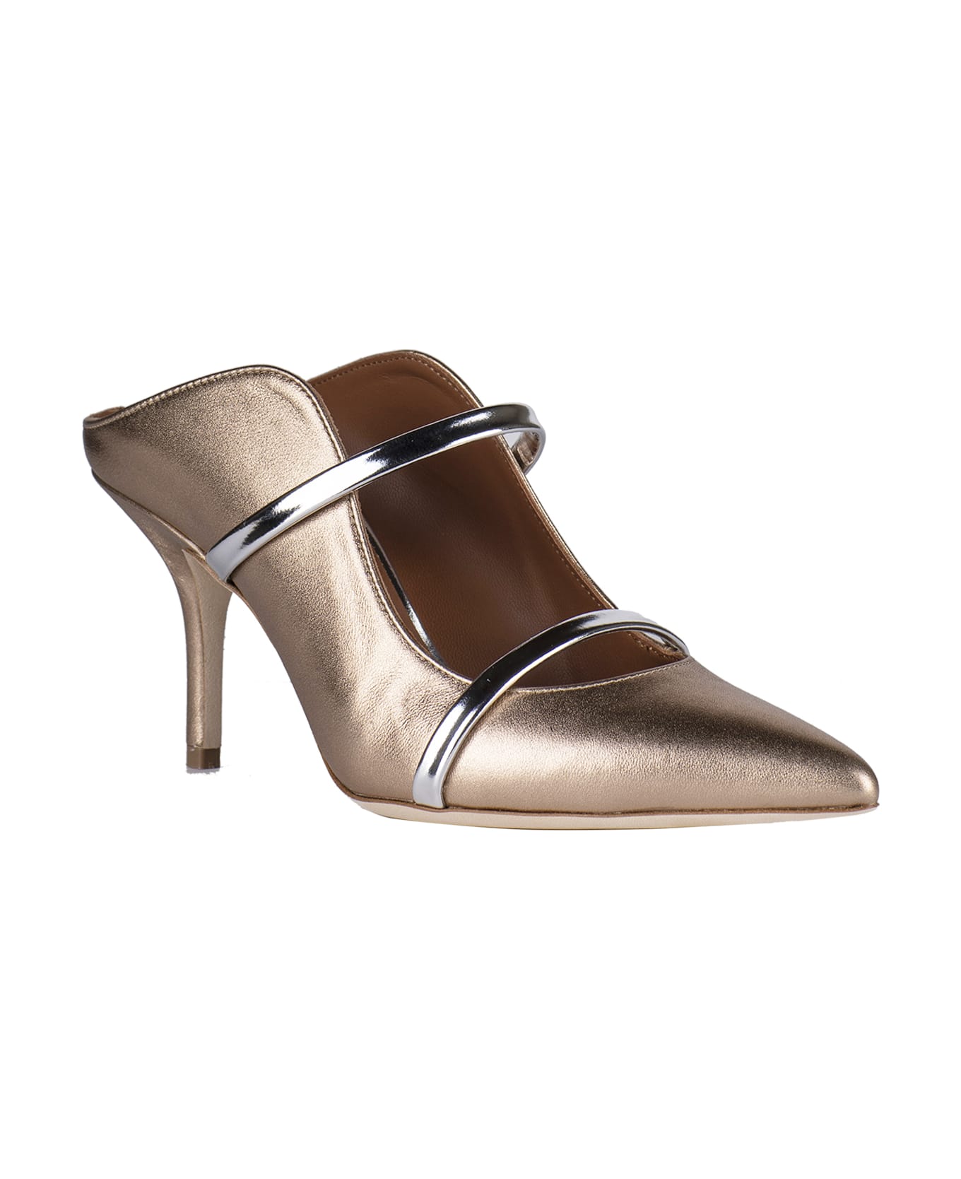 Malone Souliers Slip-on Pumps - Gold