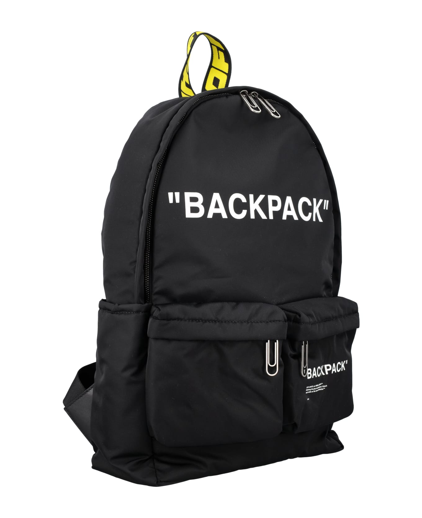 OffWhite Quote Nylon Backpack italist