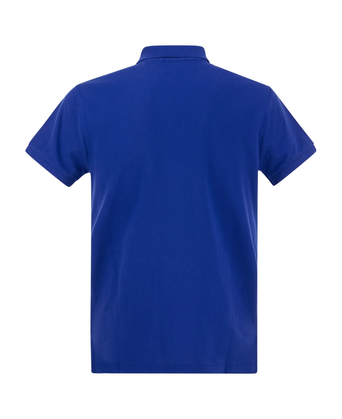 Polo Ralph Lauren Slim-fit Pique Polo Shirt - Bluette