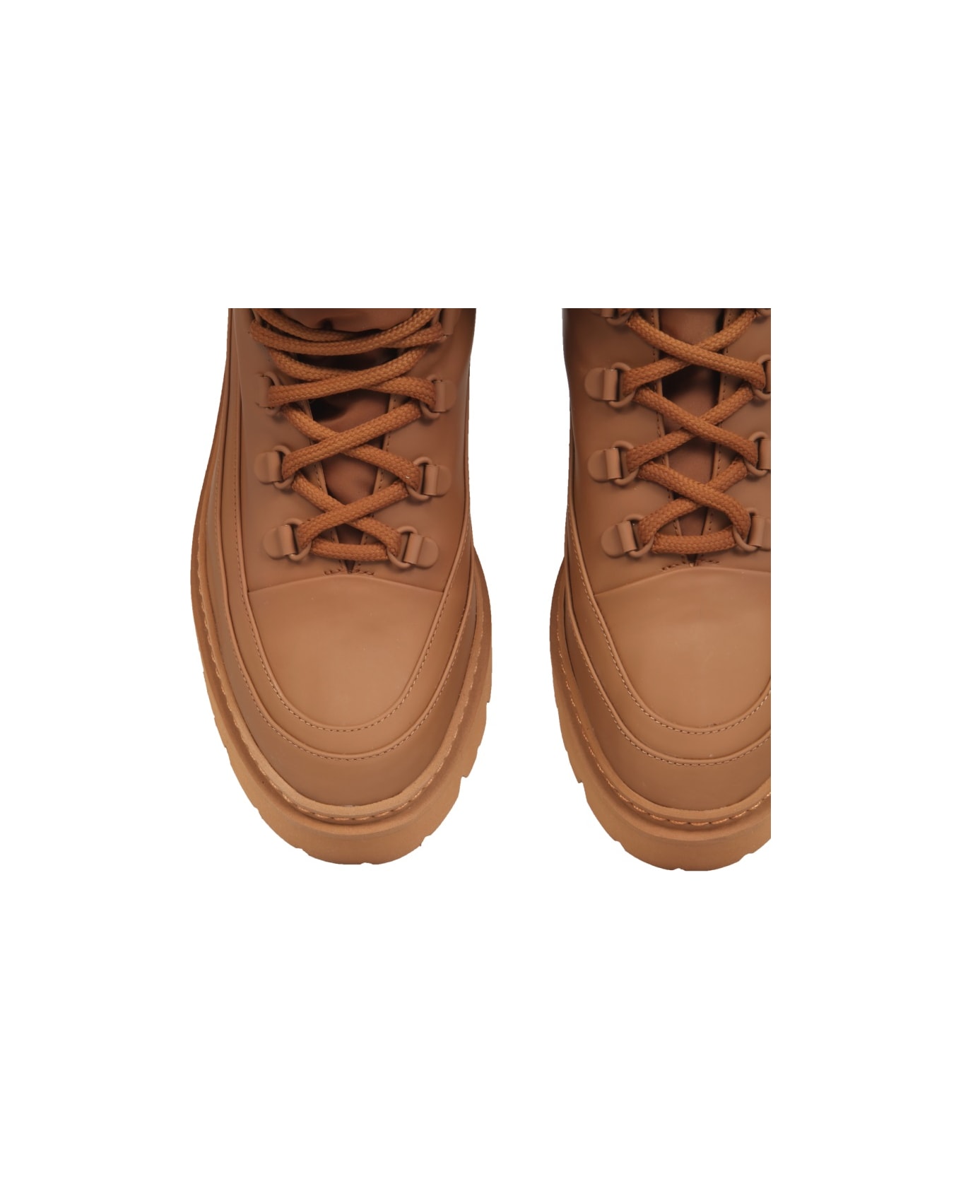 GIA BORGHINI "terra" Hiking Boots - BROWN ブーツ