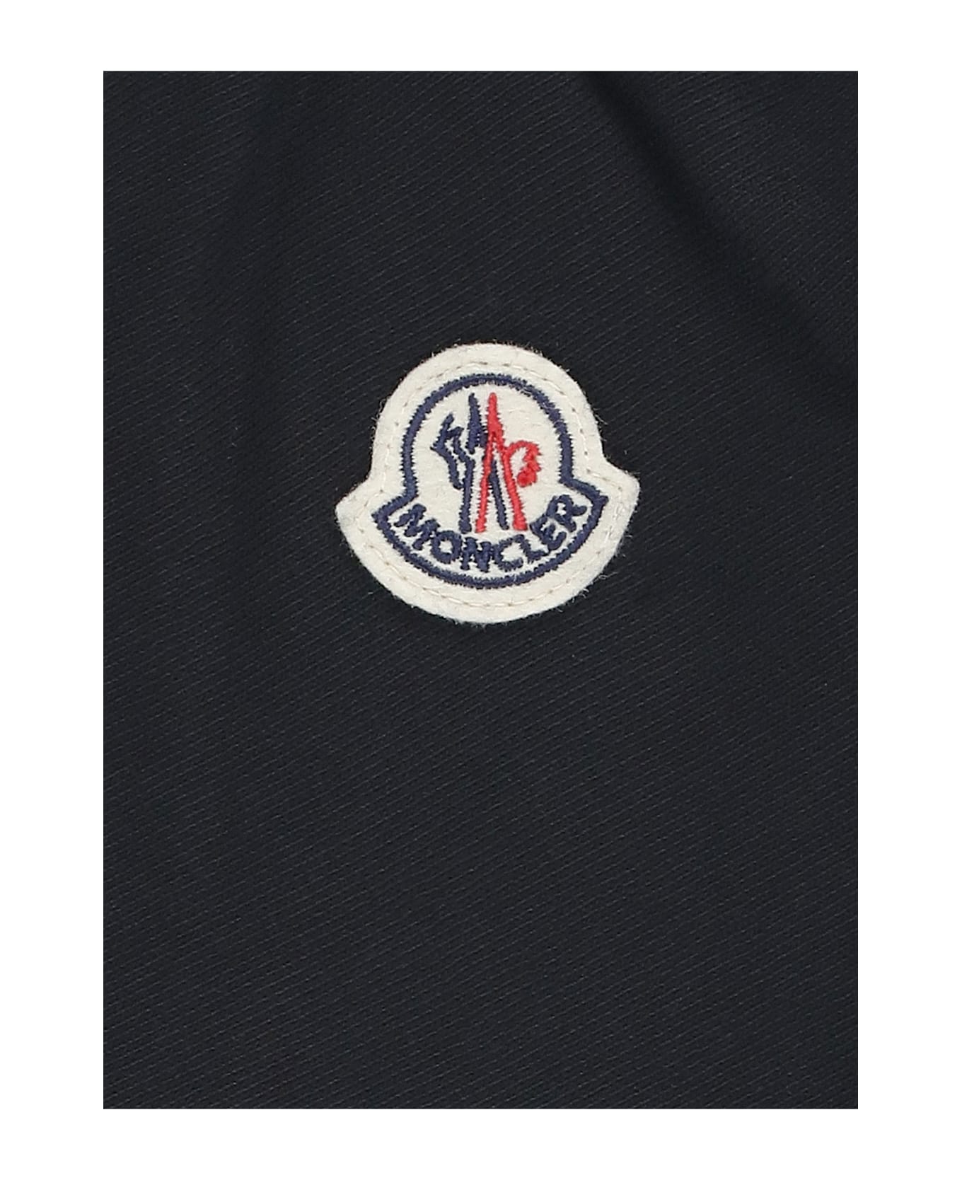 Moncler Skirt With Logo - Black