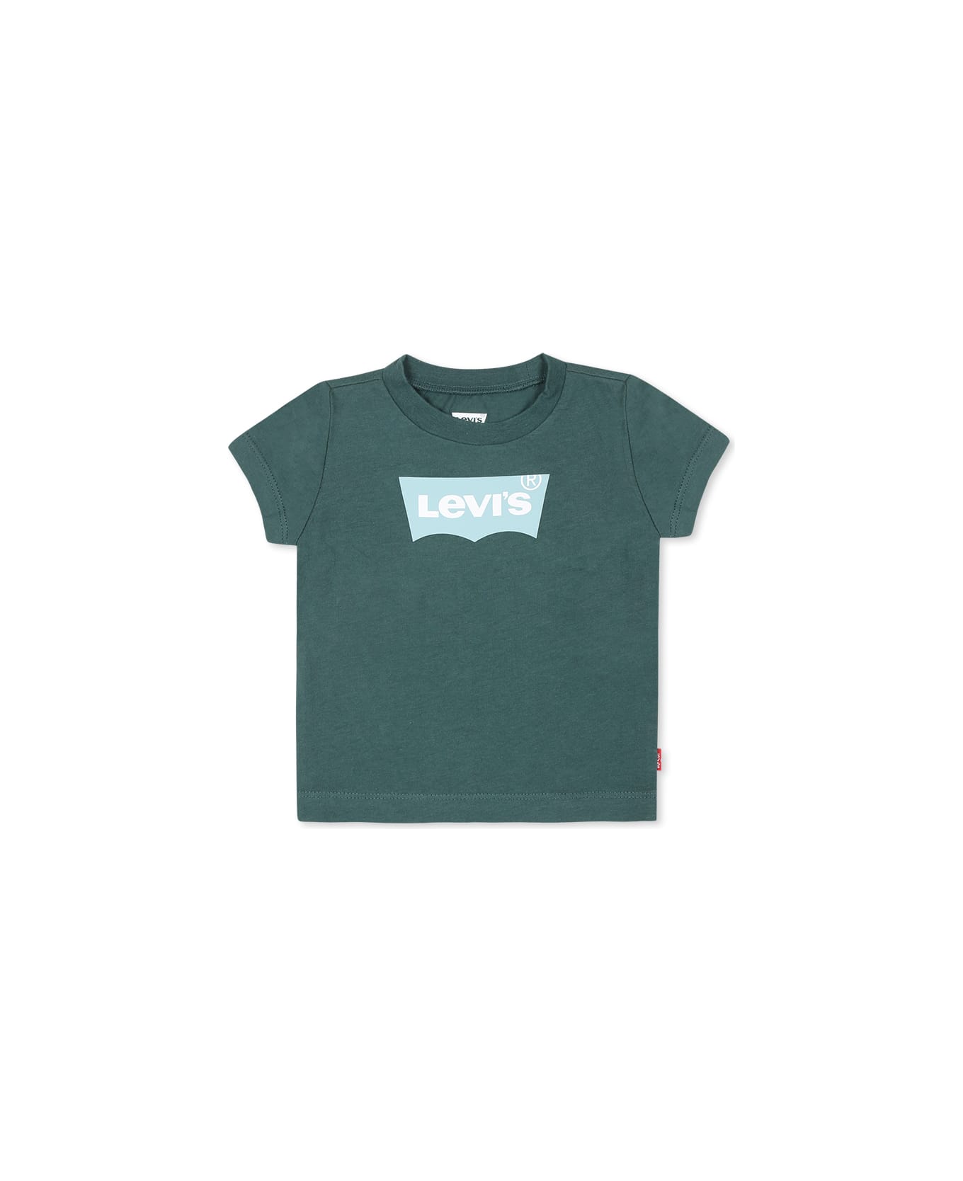 Levi's Green T-shirt For Baby Boy With Logo - Green