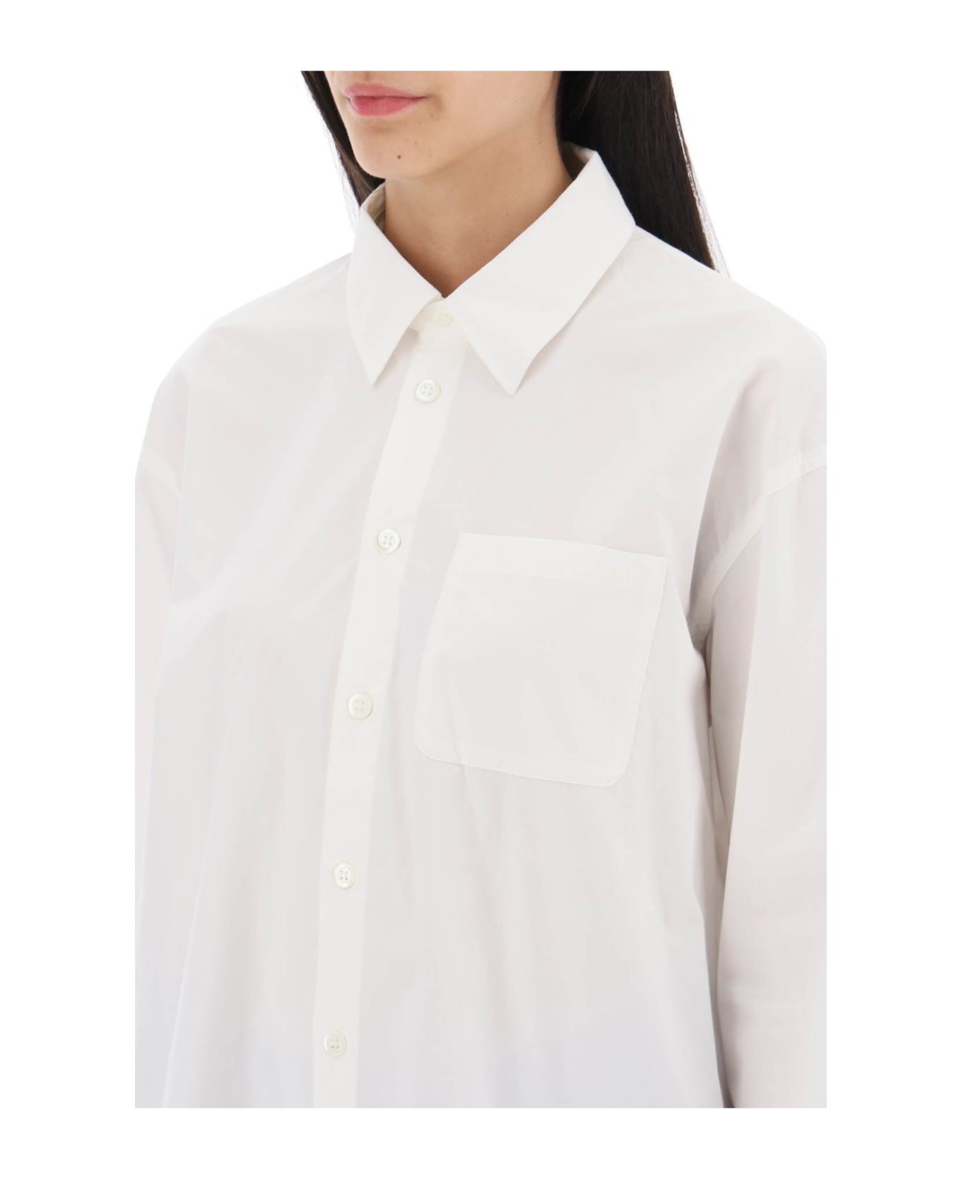 A.P.C. Boxy Shirt - WHITE