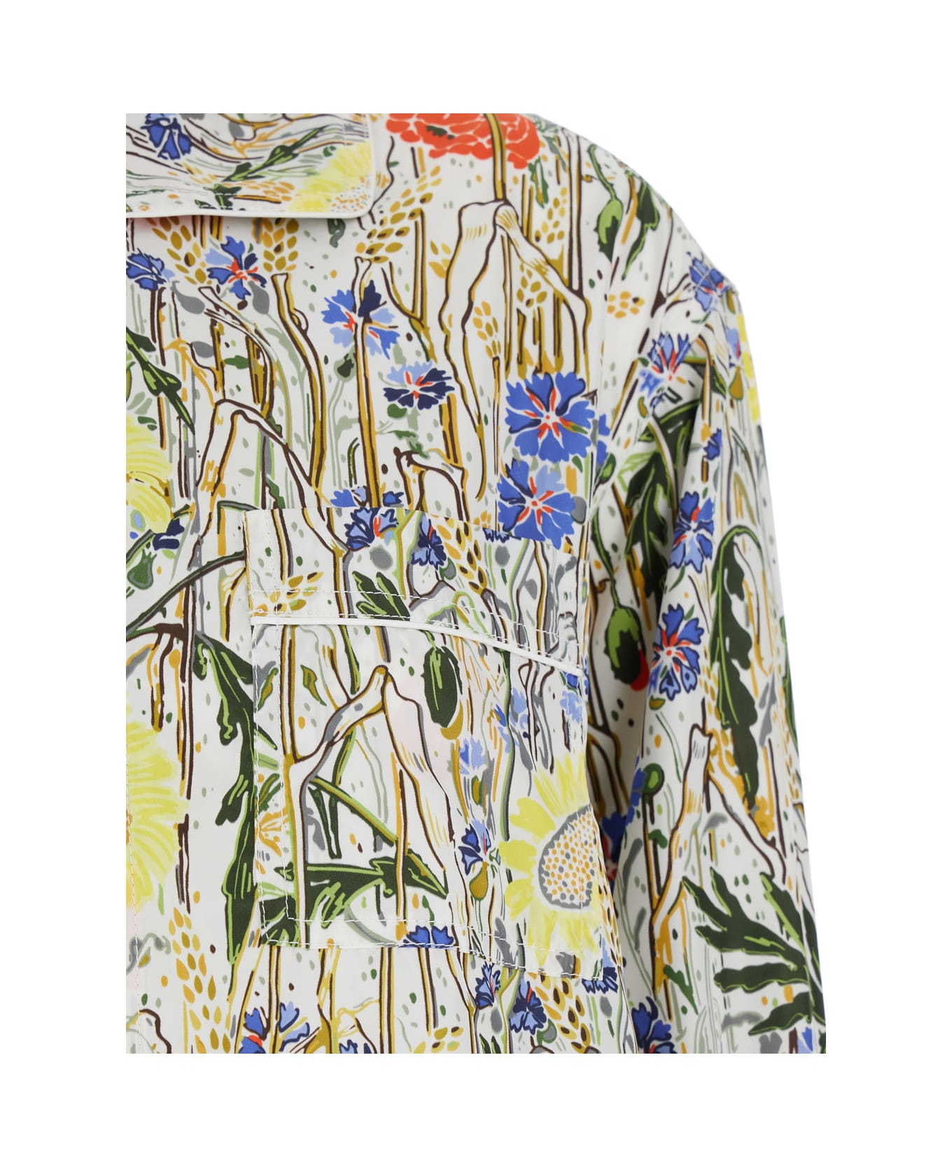 Bottega Veneta Multicolor Viscose Shirt - Multicolor