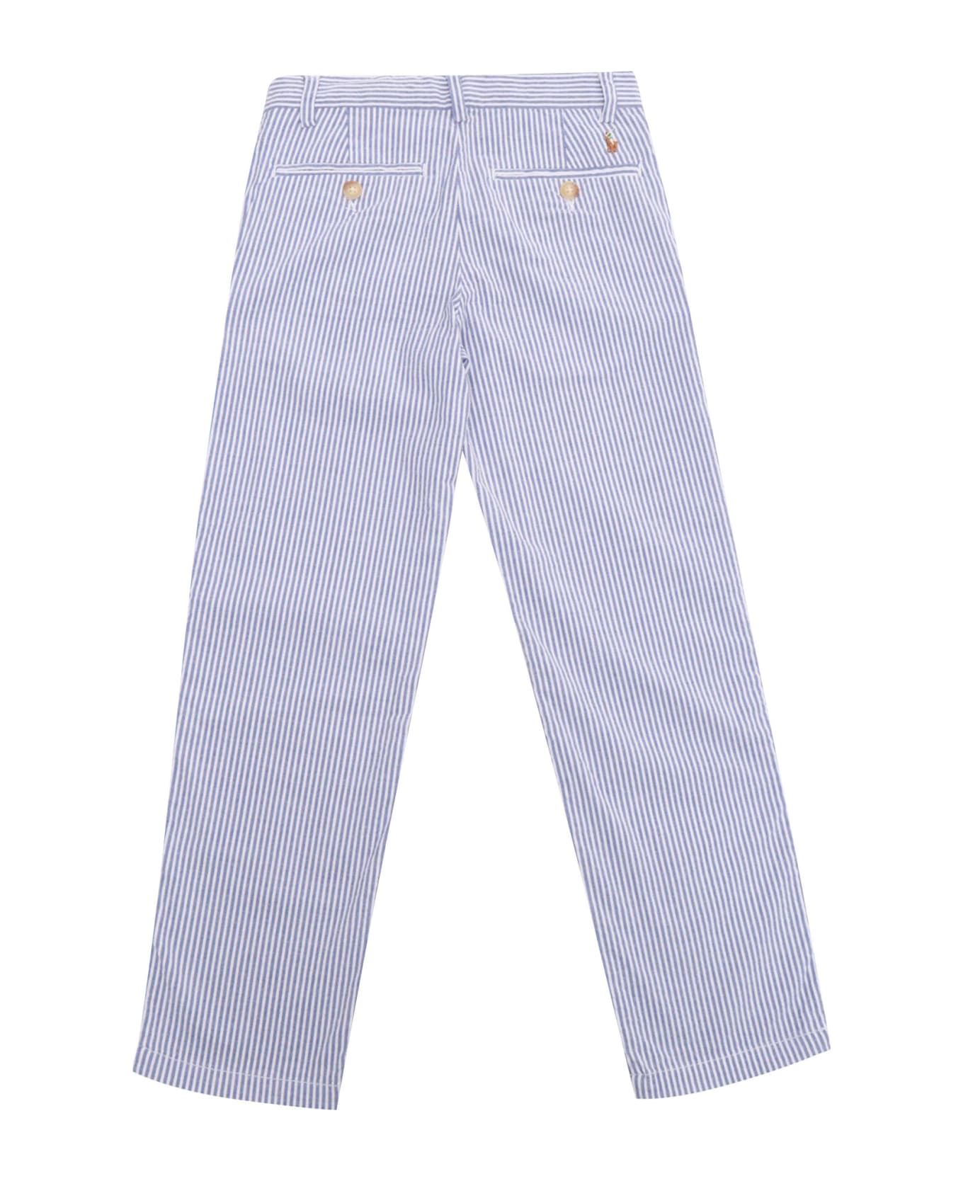 Polo Ralph Lauren Striped Trousers - BLUE
