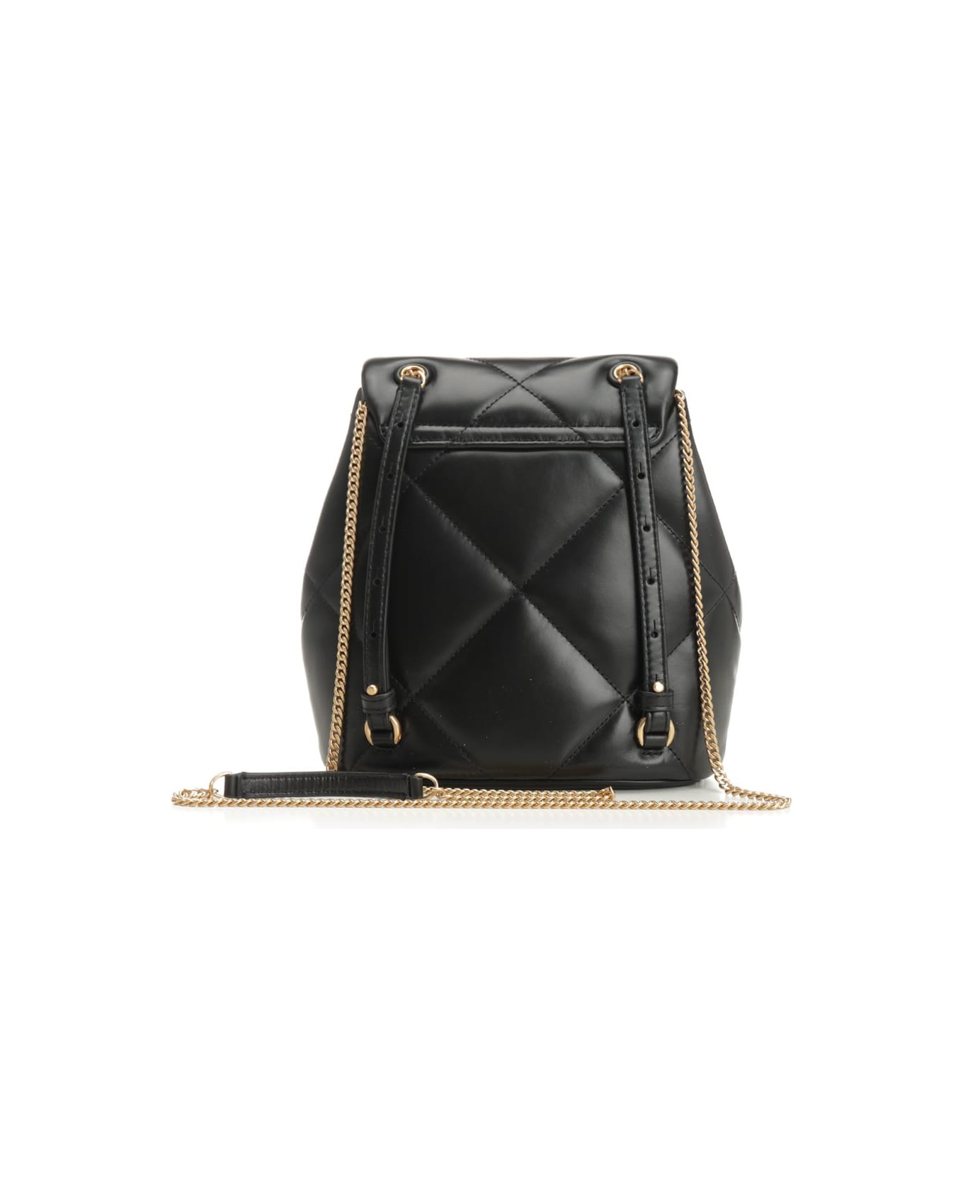 Tory Burch 'kira Diamond Quilt' Mini Backpack - Black