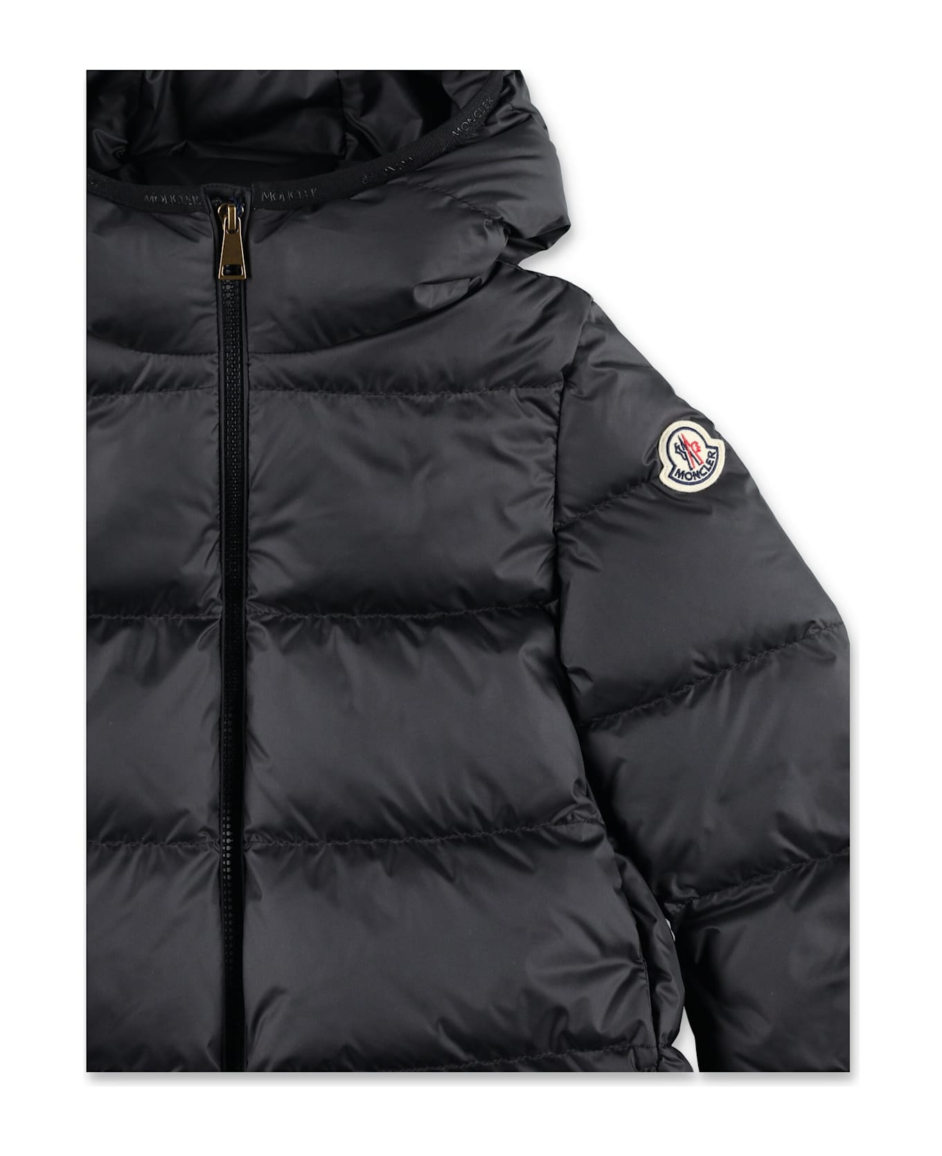Moncler Kid - Beulah Hooded Down Jacket - BLACK
